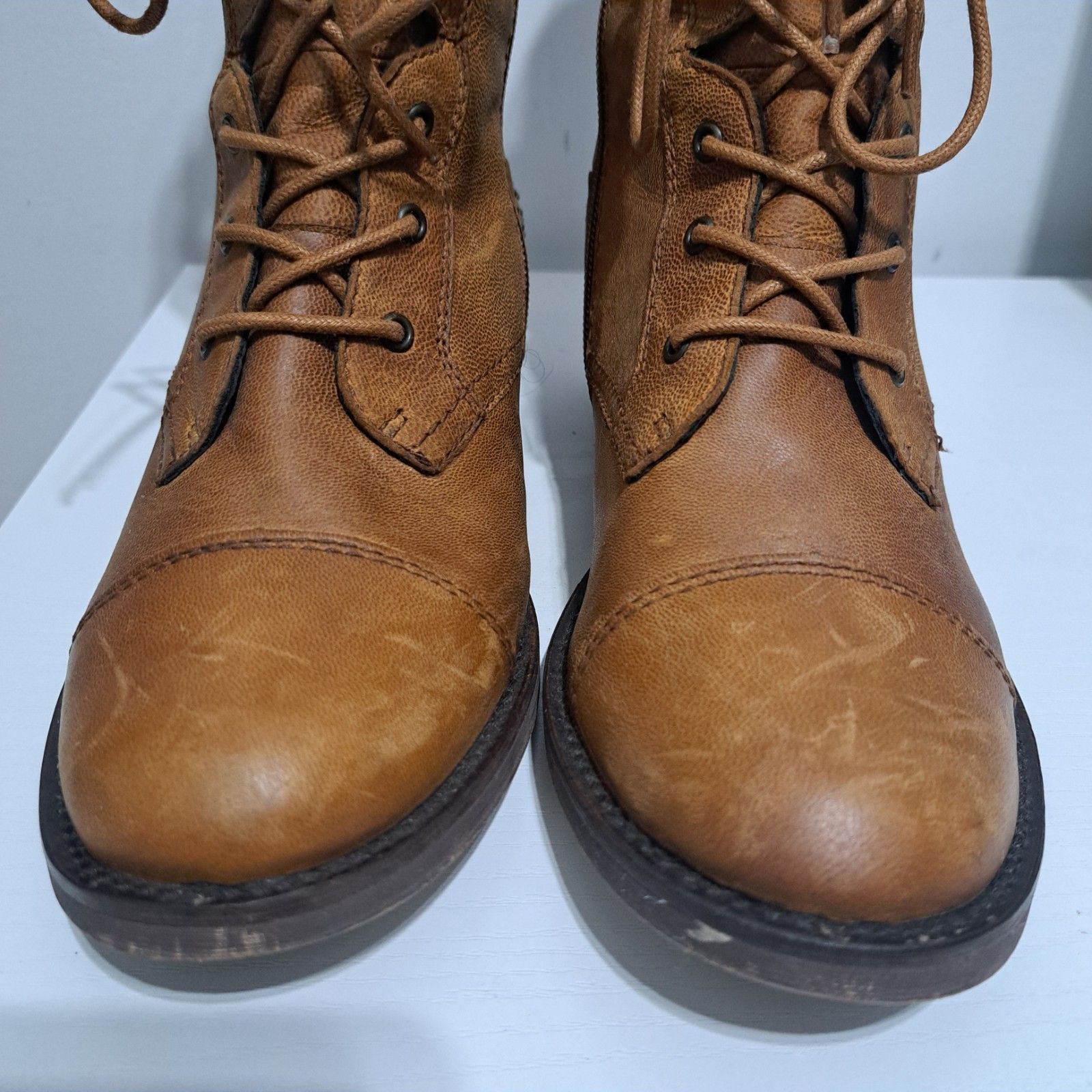 Steve Madden Steve Madden Lace Up Retro Buckle Military Combat Mid Calf B Size US 9 / IT 39 - 5 Thumbnail