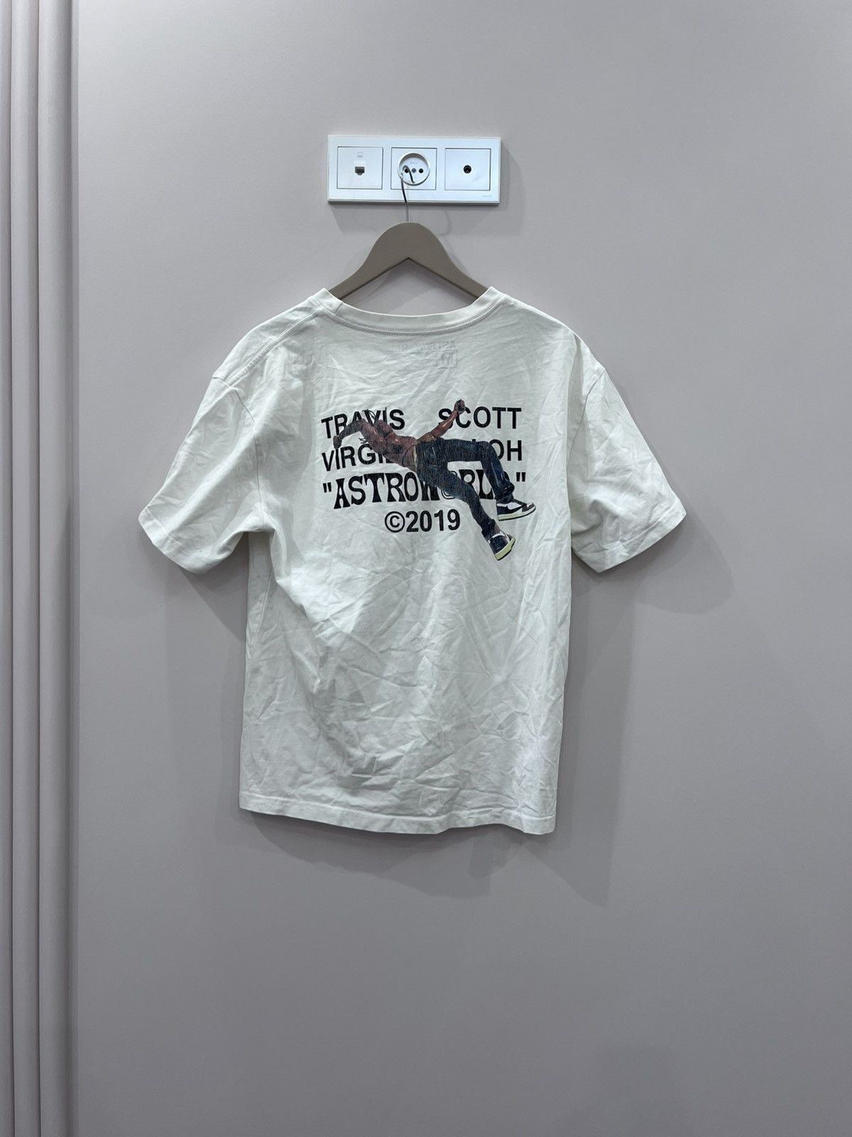 Travis Scott Travis Scott & Virgl Abloh Astroworld 2019 T Shirt Size US M / EU 48-50 / 2 - 1 Thumbnail
