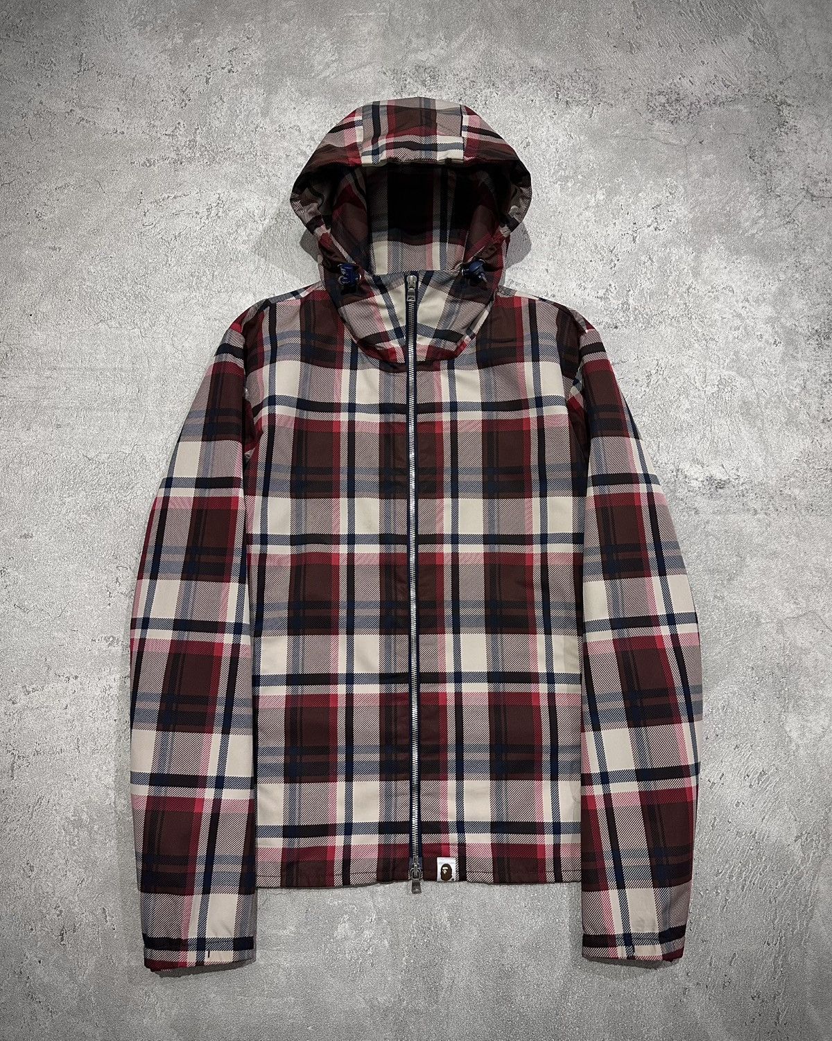 Bape Bape Plaid Windbreaker Jacket Size US M / EU 48-50 / 2 - 1 Thumbnail