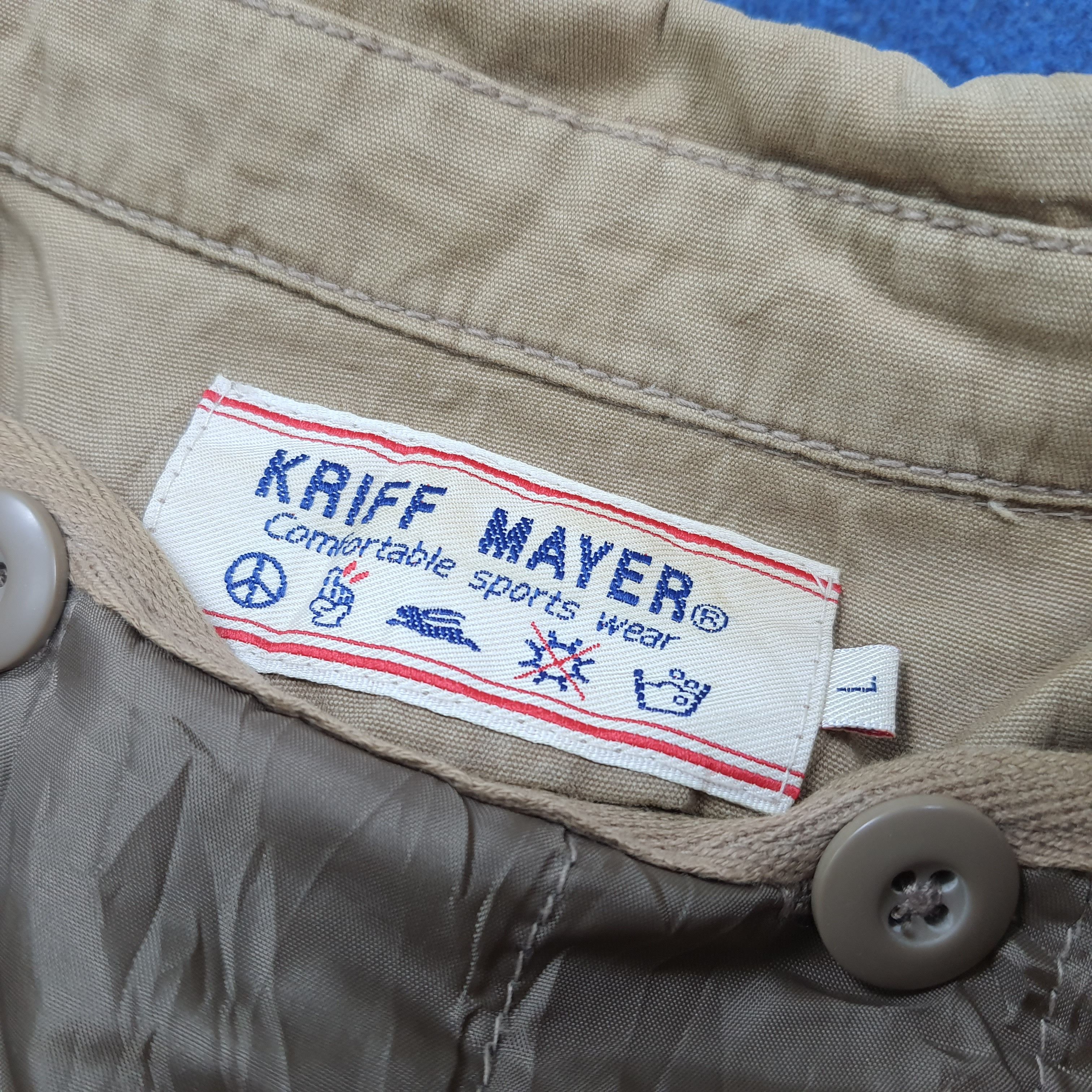 Vintage Vintage Kriff Mayer Patches Cargo Military Chore Coat C278N4 Size US M / EU 48-50 / 2 - 6 Thumbnail