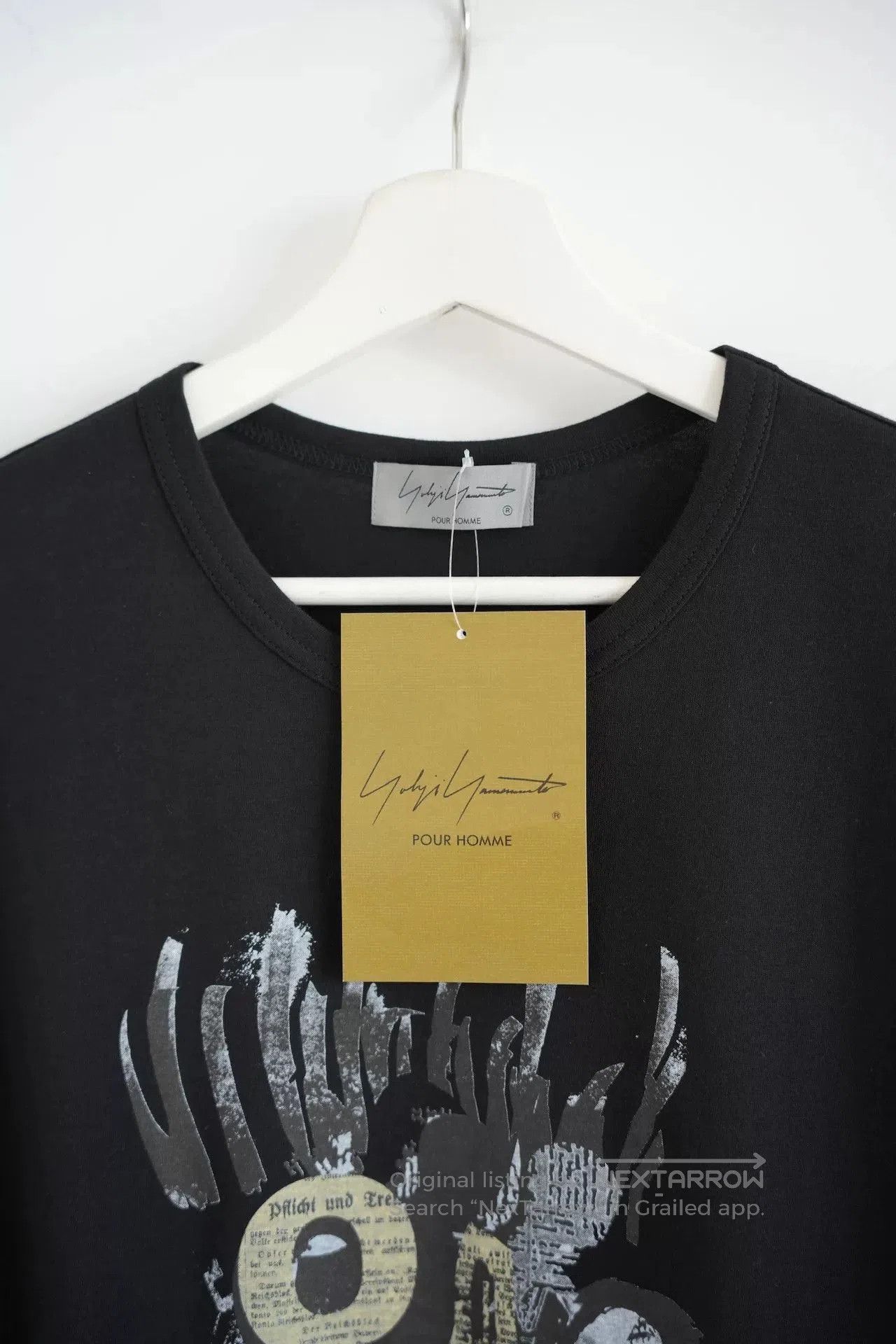 Yohji Yamamoto Yohji Yamamoto Black Long Sleeve T. Size US M / EU 48-50 / 2 - 5 Thumbnail