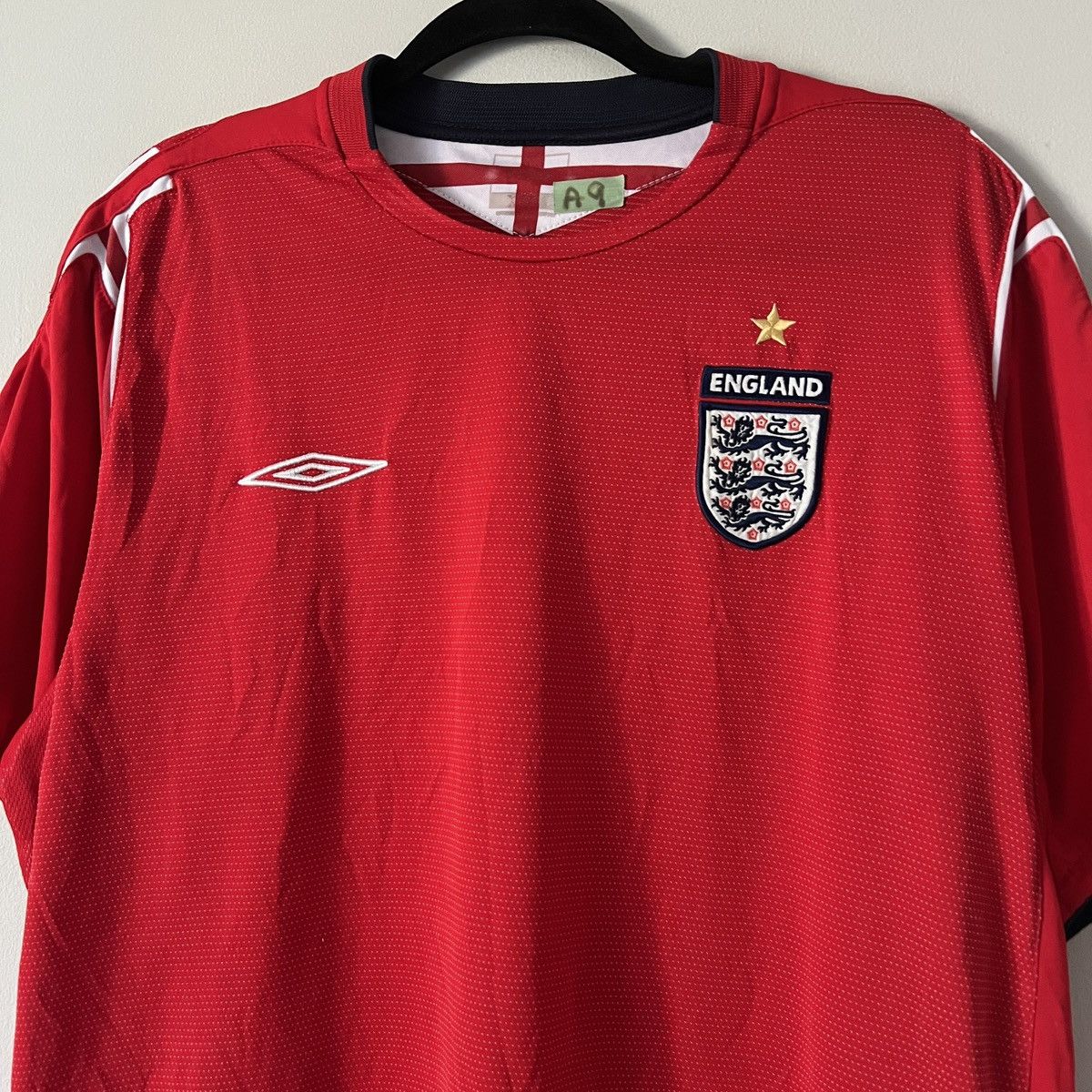 Umbro Vintage Umbro England Jersey 2004-2006 Men's XL Size US XL / EU 56 / 4 - 2 Thumbnail
