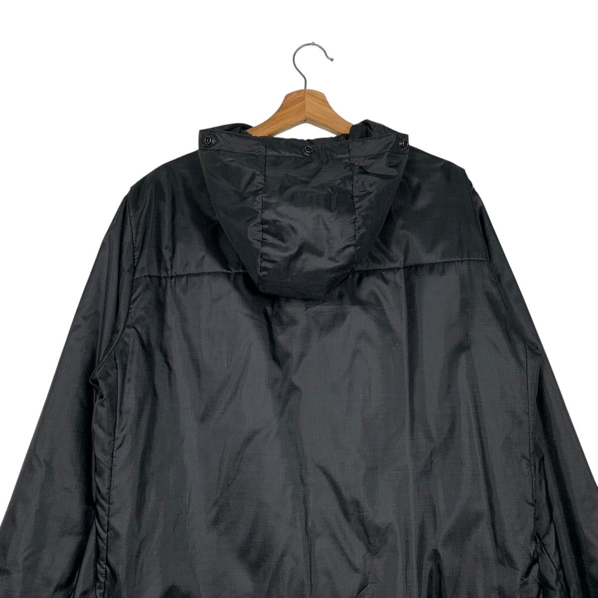 Prada Vintage Prada Hooded Nylon Long Jacket Size US L / EU 52-54 / 3 - 7 Thumbnail