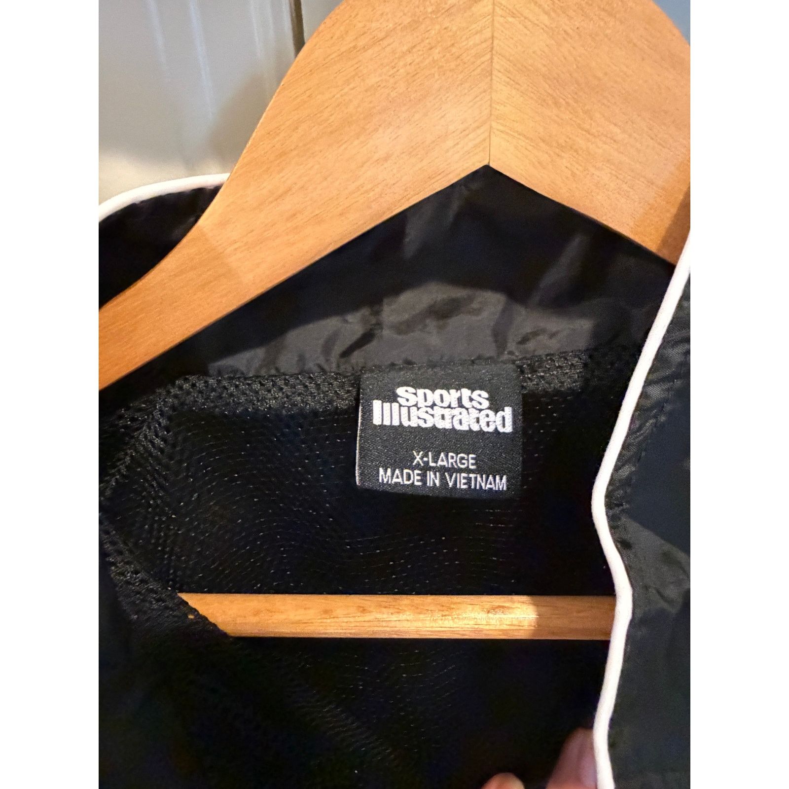 Unowned Black & white Sports illustrated Fullzip windbreaker-XL Size US XL / EU 56 / 4 - 4 Thumbnail