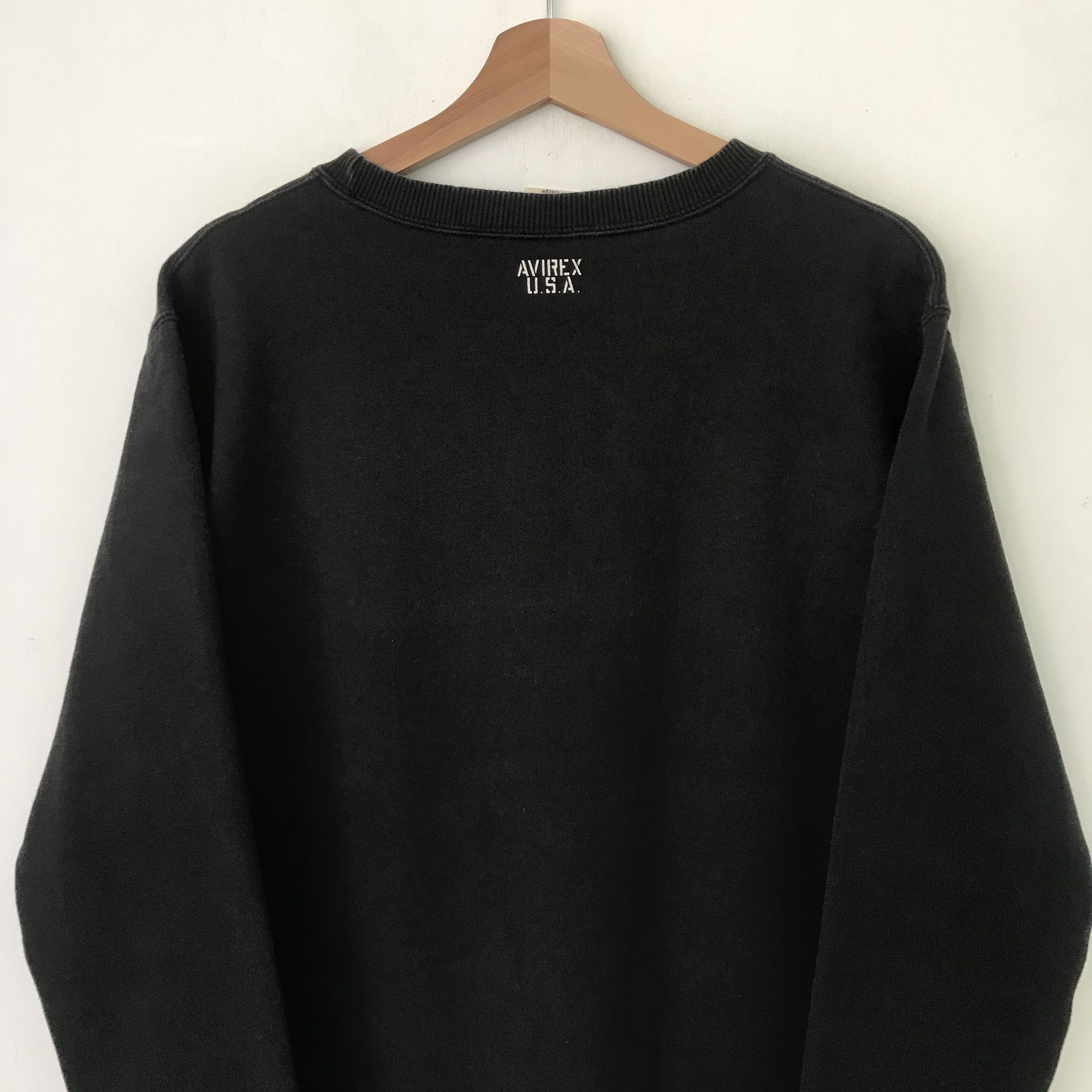 USA Olympics Vintage Avirex Usa Black Sweatshirt - 270 Size US M / EU 48-50 / 2 - 6 Thumbnail