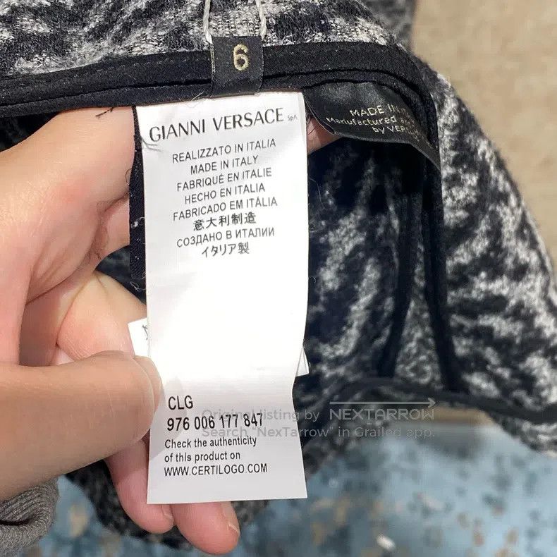 Versace Versace Medusa double-breasted wool coat Size XS / US 0-2 / IT 36-38 - 4 Thumbnail