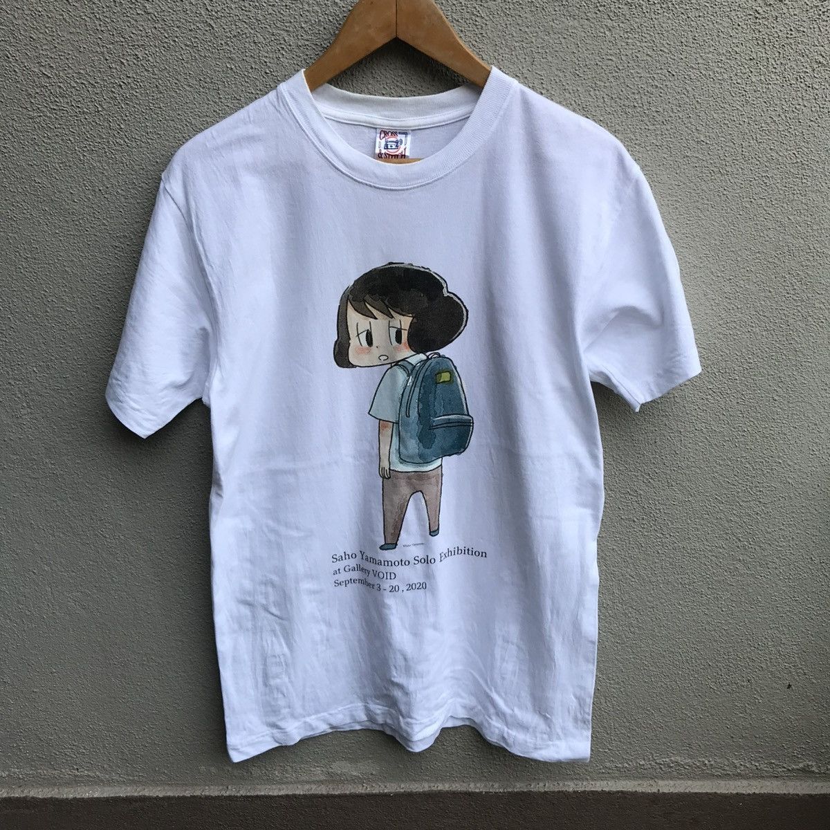 Anime × Japanese Brand × Vintage SAHO YAMAMOTO solo exhibition anime tee Size US M / EU 48-50 / 2 - 1 Thumbnail