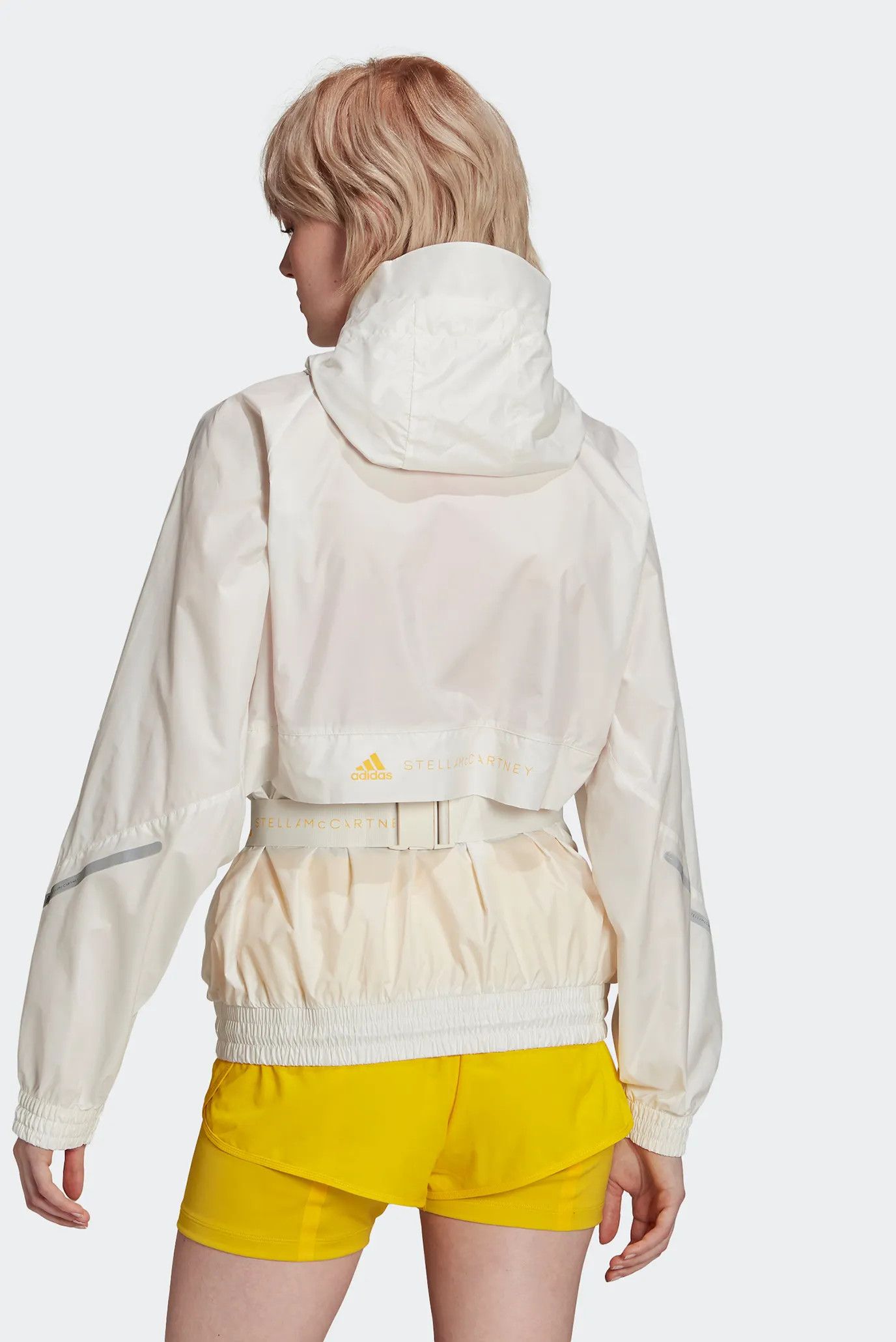 Adidas × Stella McCartney Adidas x Stella McCartney Womens Windbreaker Hooded Jacket Size XL / US 12-14 / IT 48-50 - 3 Thumbnail
