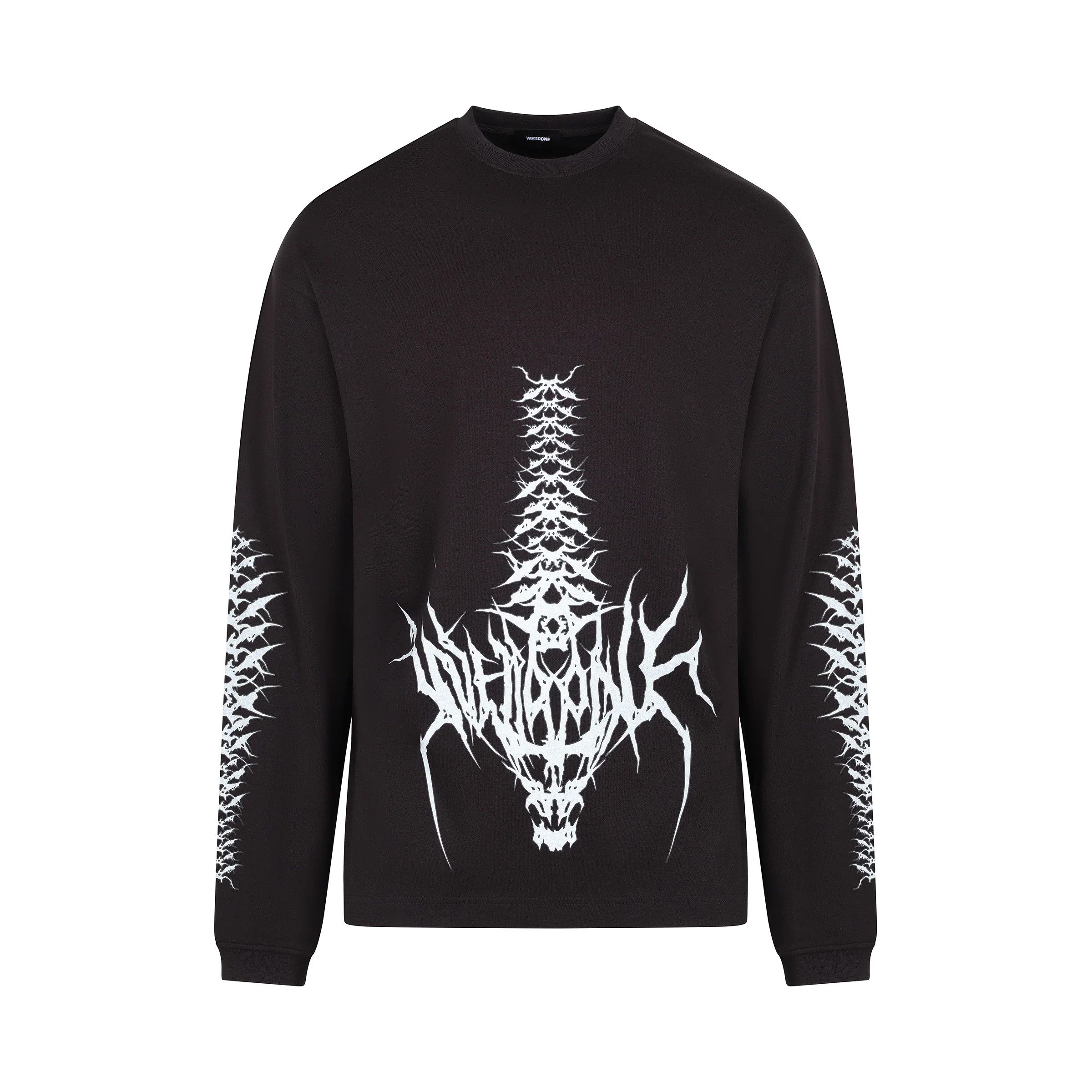 WE11DONE o1mris0824 T-Shirt in Black Size US L / EU 52-54 / 3 - 1 Thumbnail