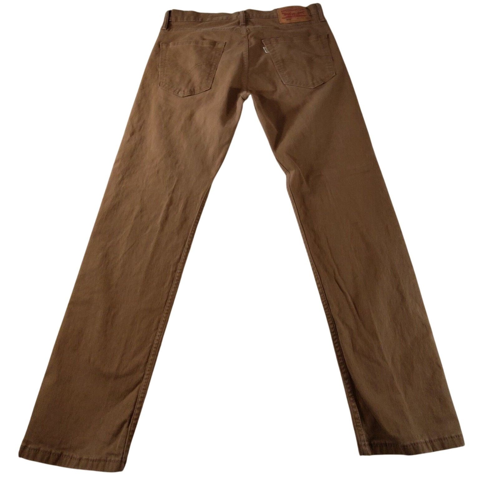 Levi's Levis 502 Jeans Men's 33x32 Brown Regular Taper fit Size US 33 - 3 Thumbnail