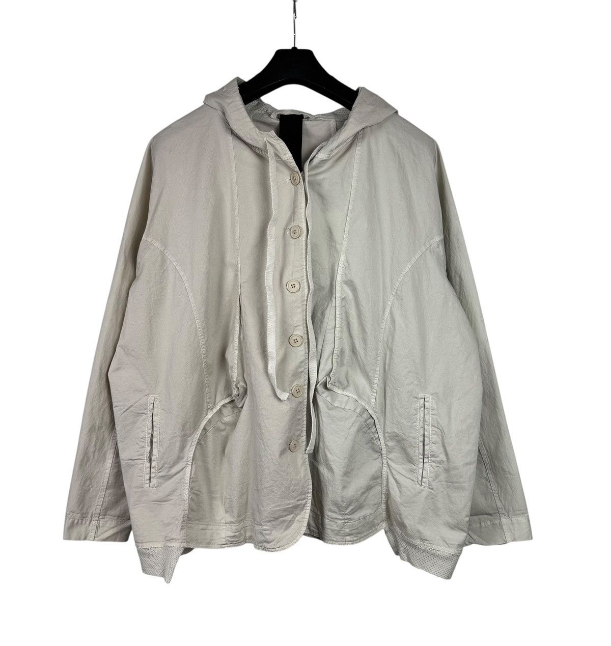 Rundholz Rundholz Black Label Hooded Coat Avant Garde size L Size L / US 10 / IT 46 - 13 Thumbnail