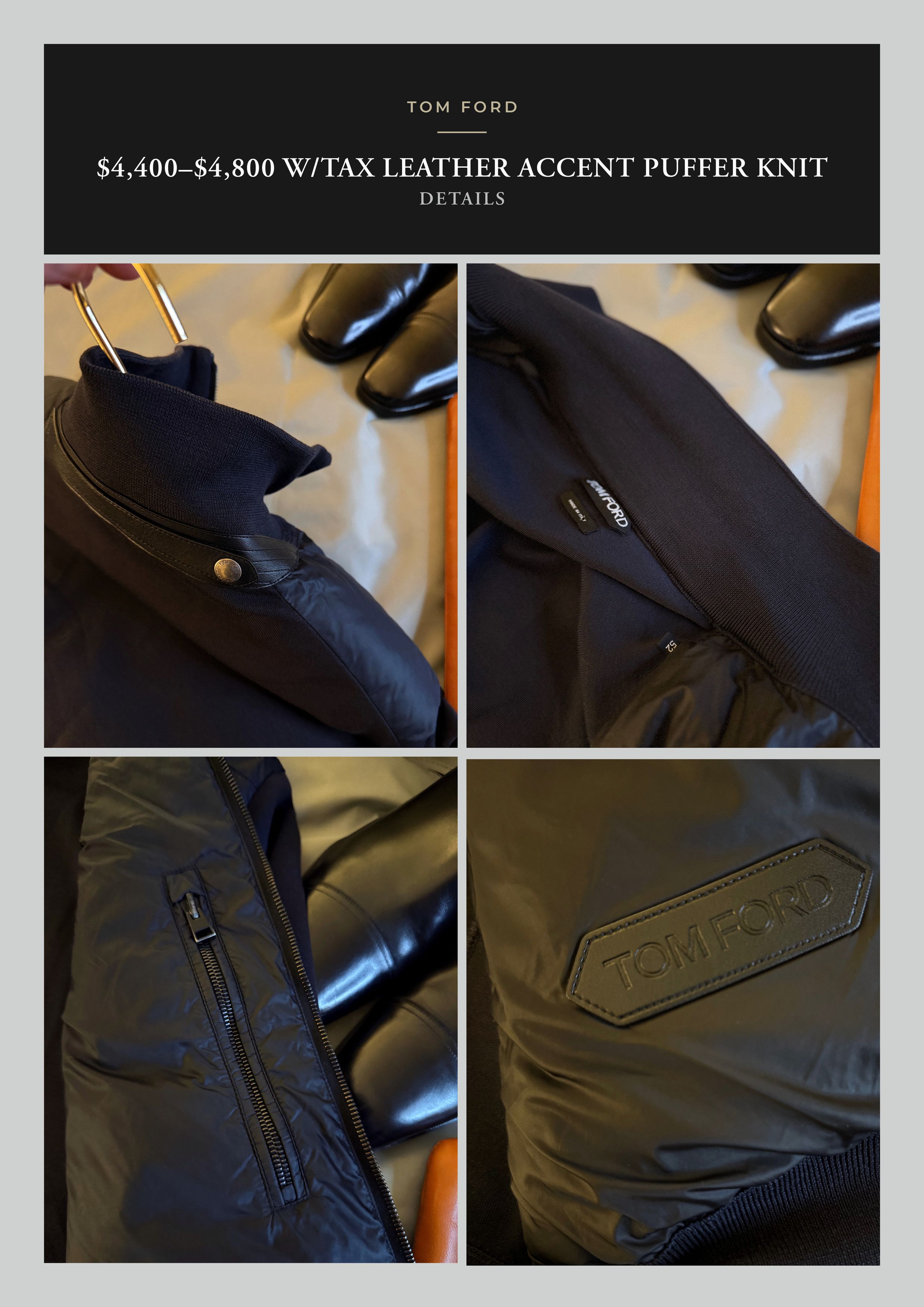 Tom Ford Best Dressed TOM FORD Updated James Bond Solden Jacket Size US L / EU 52-54 / 3 - 13 Thumbnail