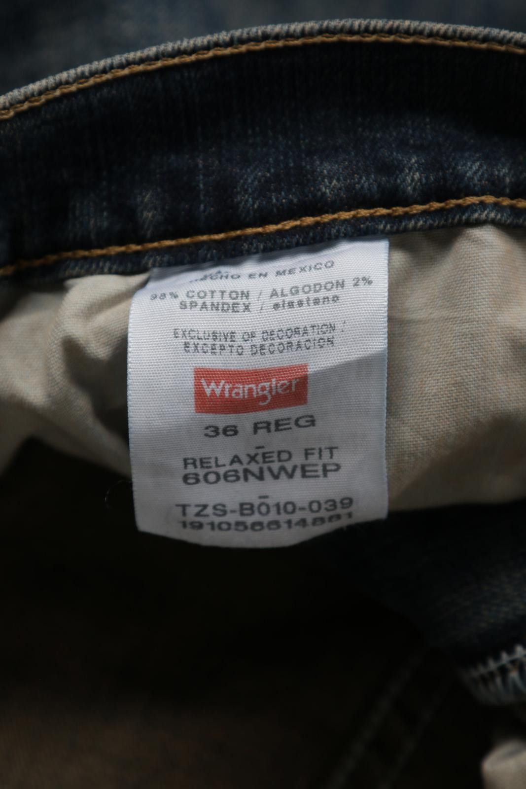 Wrangler 00's Wrangler Dark Wash Denim Shorts Size US 36 / EU 52 - 5 Thumbnail