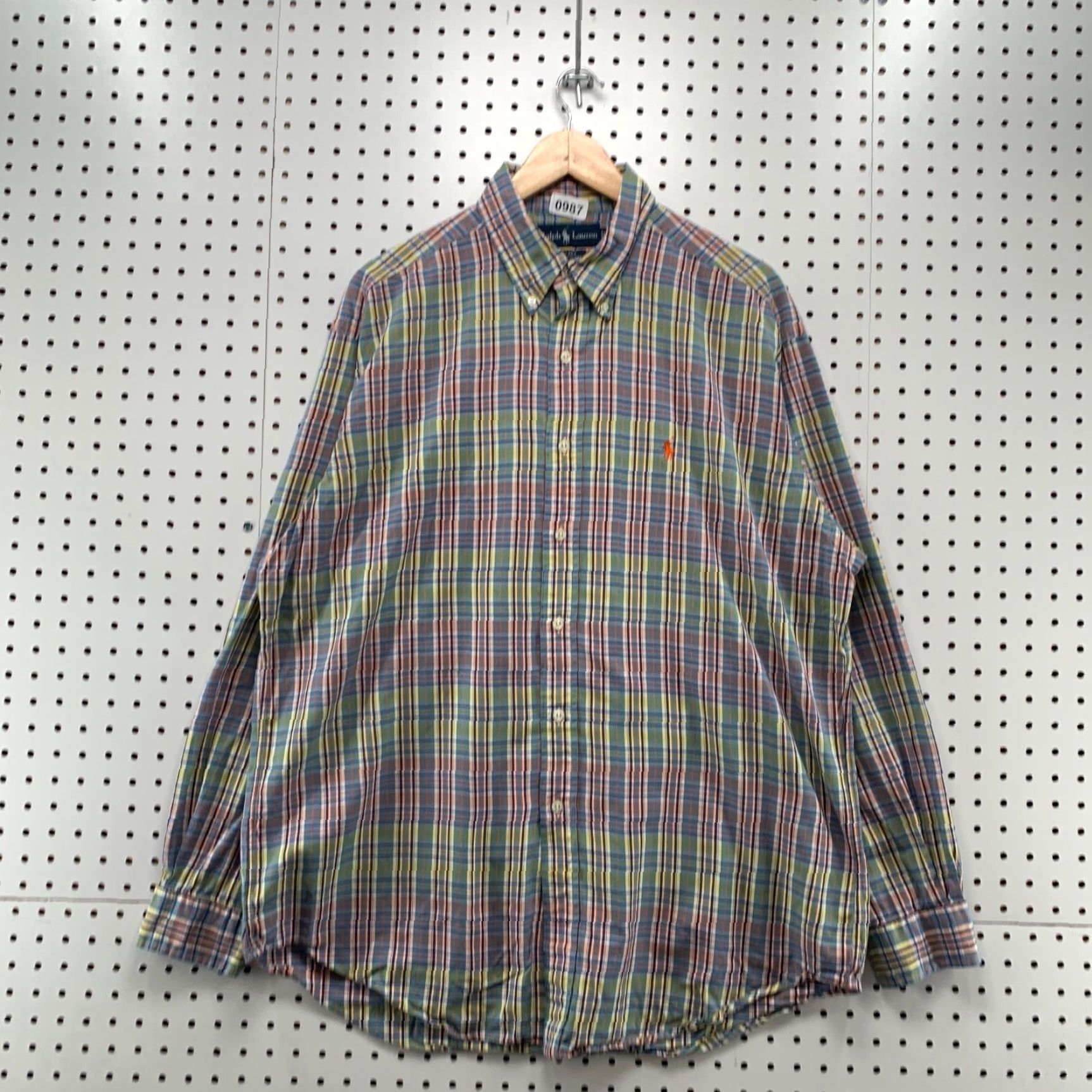 Ralph Lauren Ralph Lauren Button Down Shirt Mens Large Multicolor Plaid Blake Casual Shirt Mens Large Multicolor Plaid Blake Casual Size US L / EU 52-54 / 3 - 2 Thumbnail