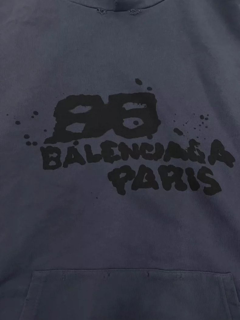 Balenciaga Balenciaga Logo printed long-sleeve sweatshirt Size US XXS / EU 40 - 3 Thumbnail