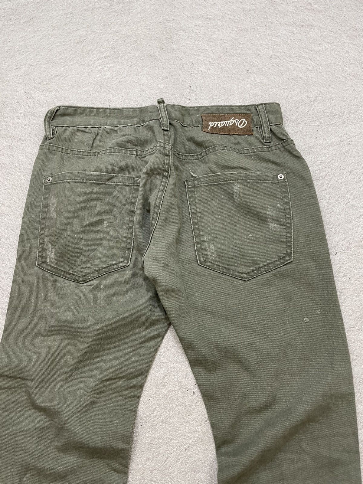 Japanese Brand 2000s Dsquared Paint splash Pants Streetwear Y2K Size US 30 / EU 46 - 8 Thumbnail