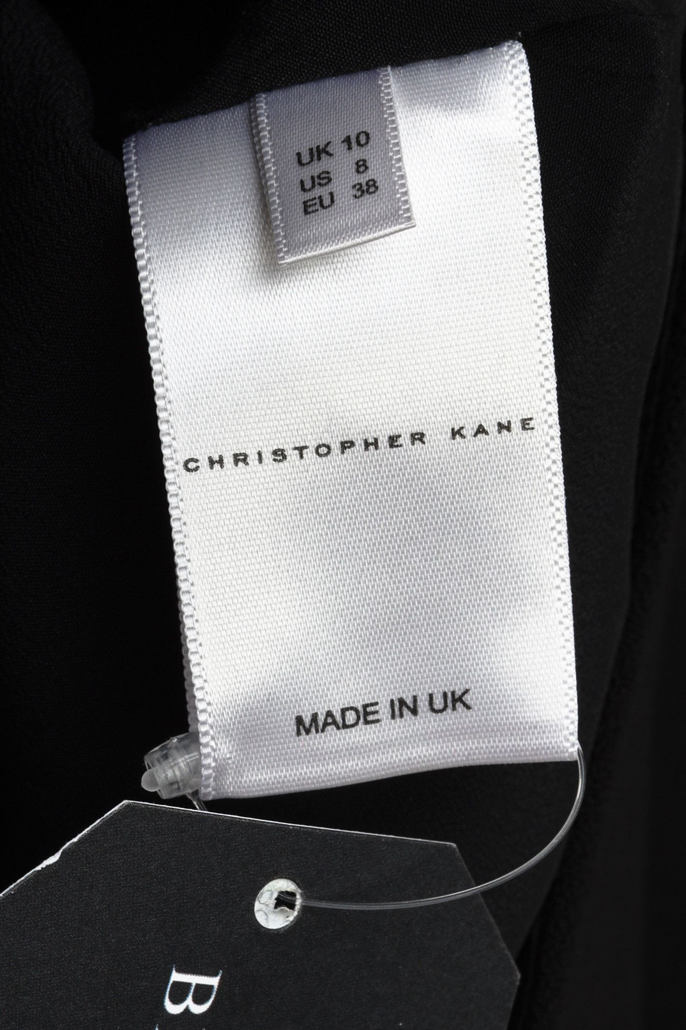 Christopher Kane Christopher Kane Black Lace Appliqué Wool Shift Dress Size M / US 6-8 / IT 42-44 - 9 Thumbnail