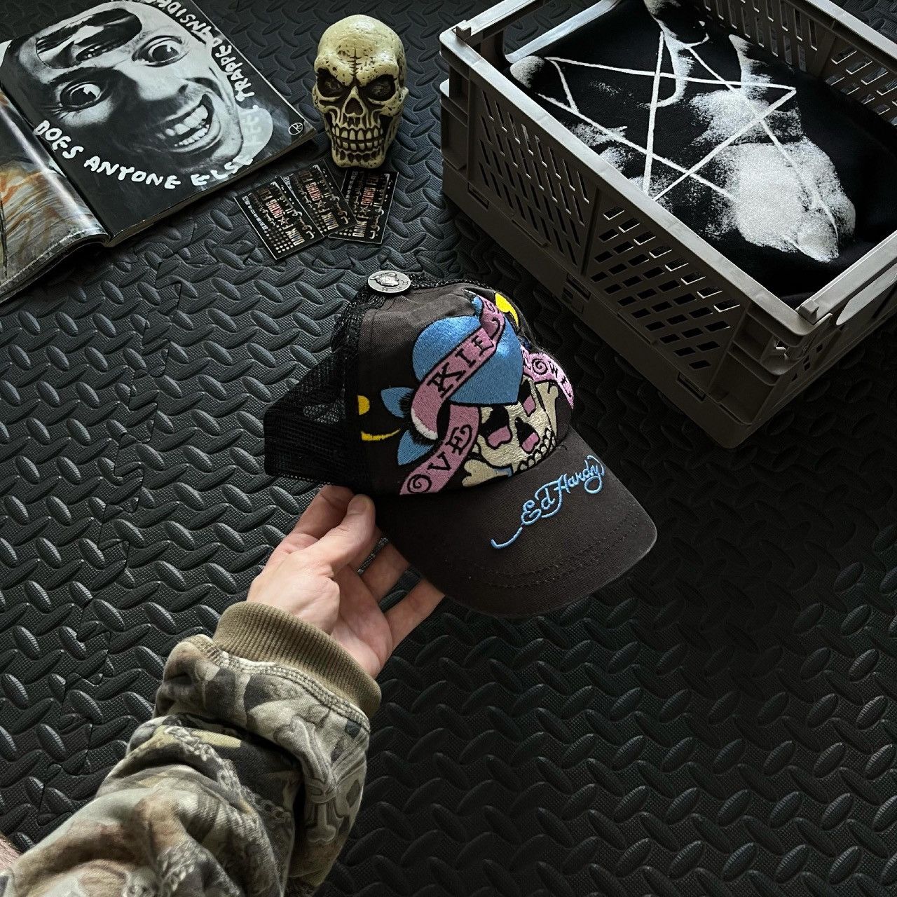 Ed Hardy VINTAGE CAP ED HARDY Size ONE SIZE - 4 Thumbnail