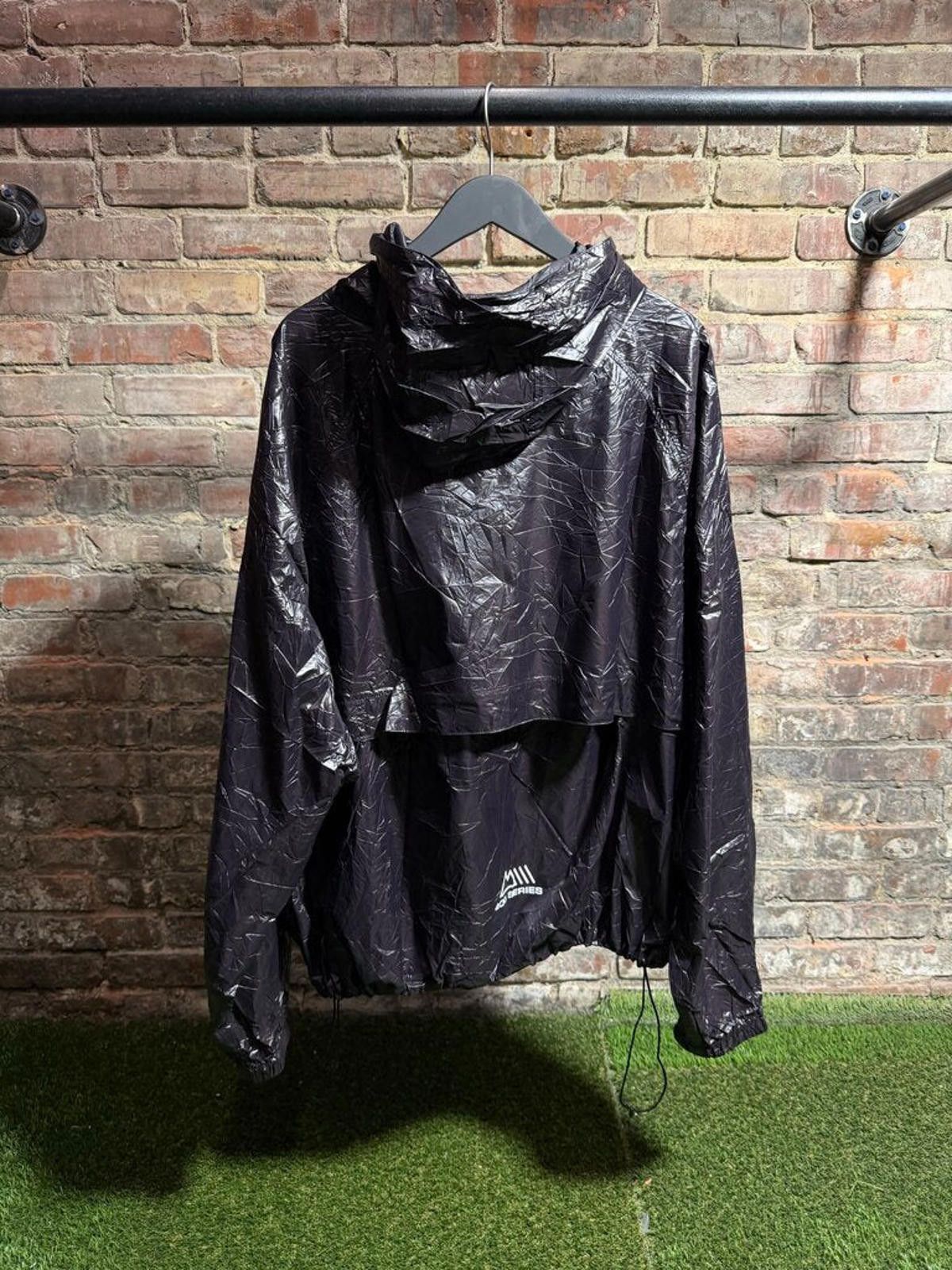 The GV Gallery Gv Gallery Black Crinkle Jacket Sz. XXL Size ONE SIZE - 2 Thumbnail