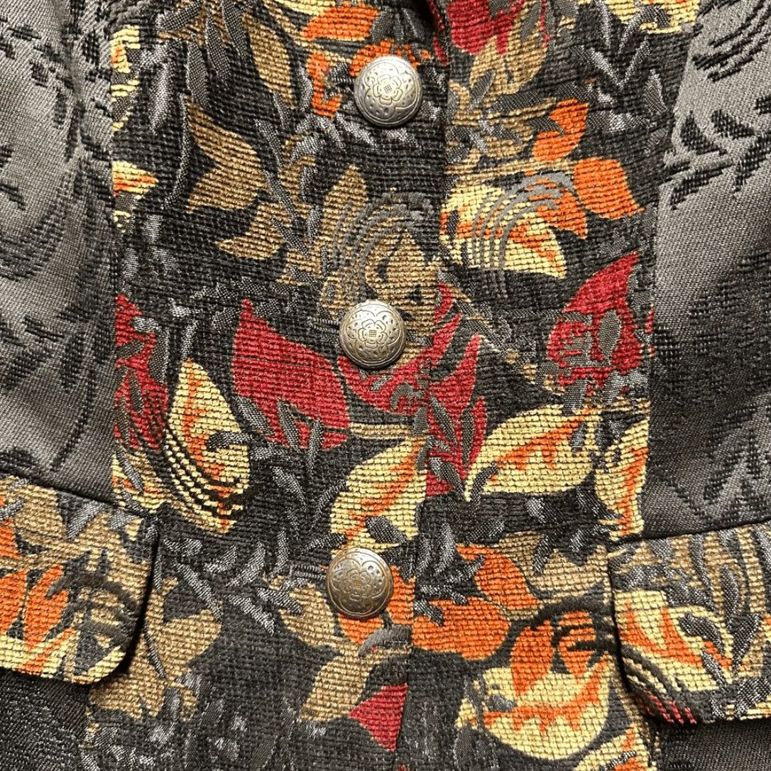 Coldwater Creek Coldwater Creek Blazer Jacket Womens Size 4 Brown Tapestry Multi Texture Paneled Autumn Basic Jacket Mens? Size S / US 4 / IT 40 - 3 Thumbnail