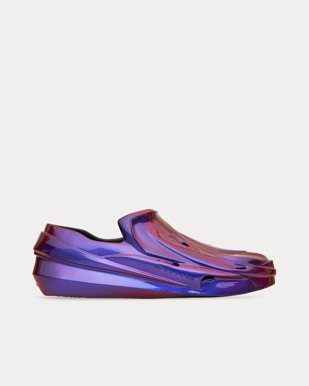 1017 ALYX 9SM 1017 ALYX 9SM - Mono Calabrone Purple Slip Ons Size US 11 / EU 44 - 1 Thumbnail
