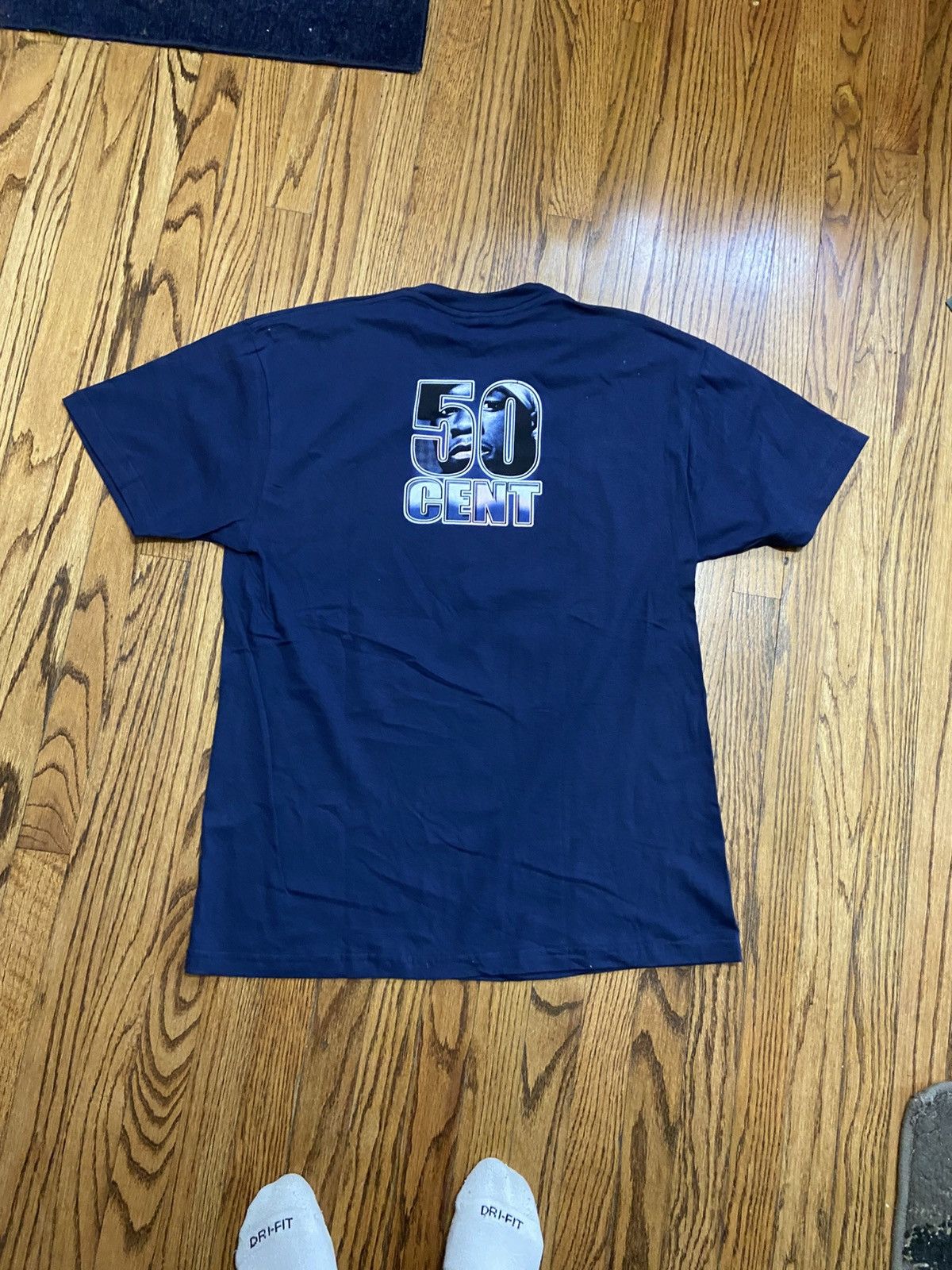 Vintage Vintage 50 cent t shirt Size US XL / EU 56 / 4 - 2 Thumbnail