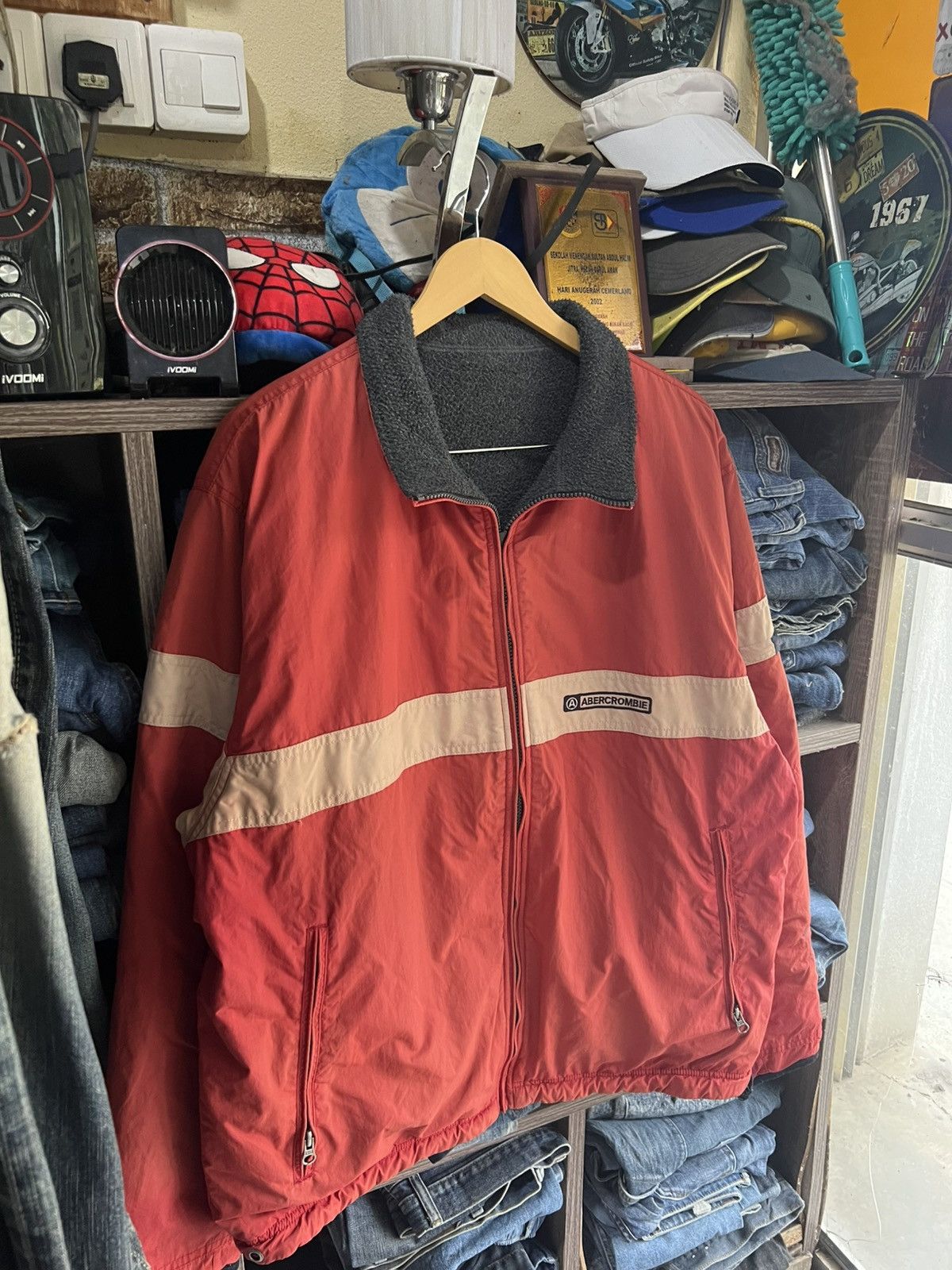 Abercrombie & Fitch 🔥Rare Abercrombie & Fitch Reversible Jacket Size US XL / EU 56 / 4 - 15 Thumbnail