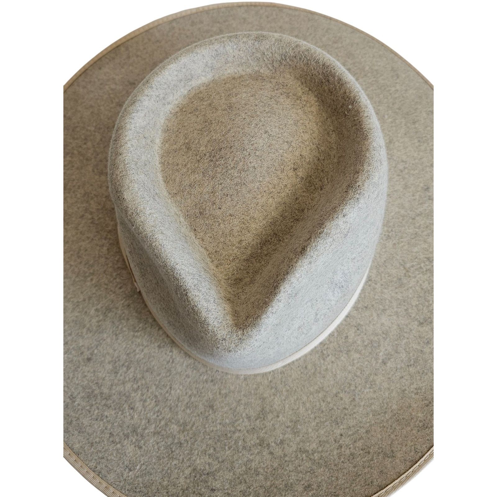 Lack of Color Lack of Color Carlo Speckled Grey Rancher hat (Ivory) Size ONE SIZE - 7 Thumbnail