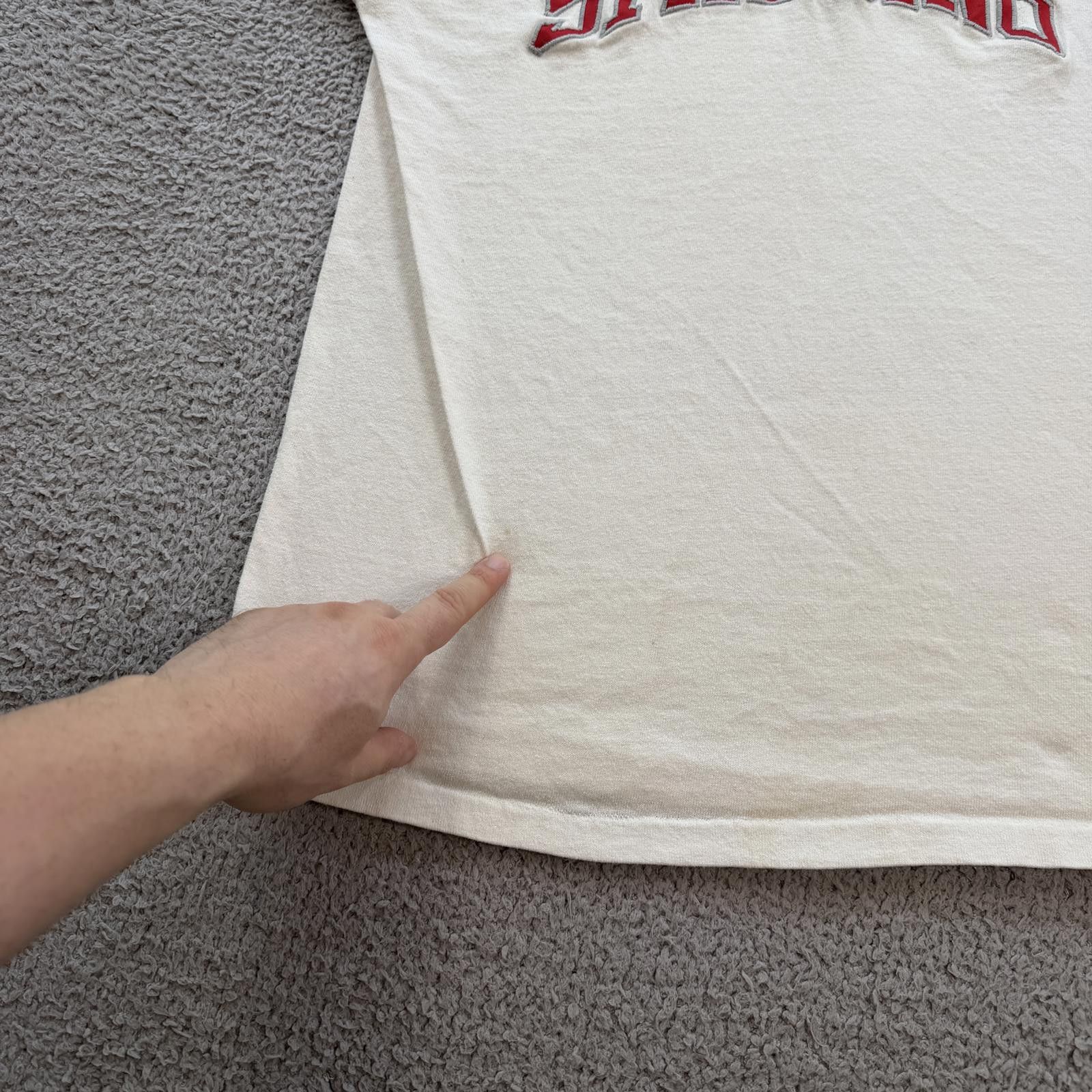 Champion Vintage 90s Champion Spalding T Shirt Made USA Embroidered L Size US L / EU 52-54 / 3 - 9 Thumbnail