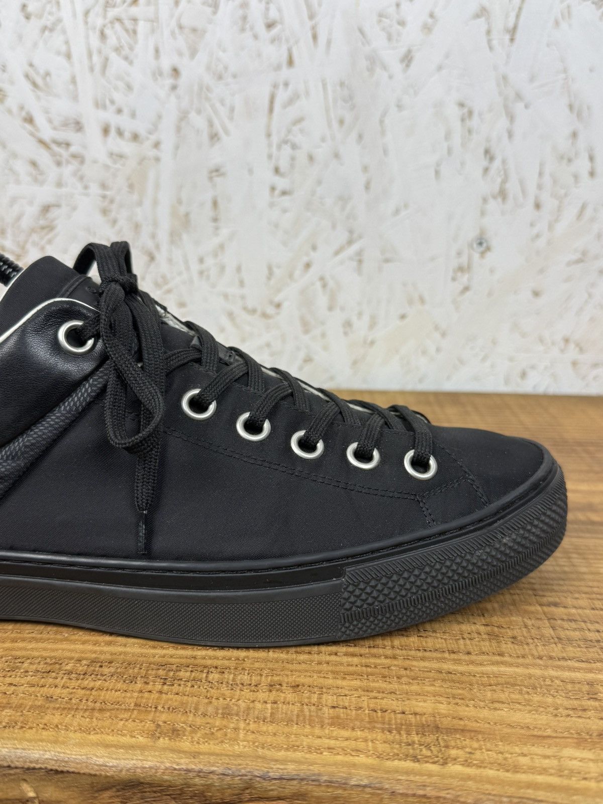 Louis Vuitton Louis Vuitton Nylon/Damier Graphite Sprinter Low Top Sneaker Size US 7.5 / EU 40-41 - 9 Thumbnail