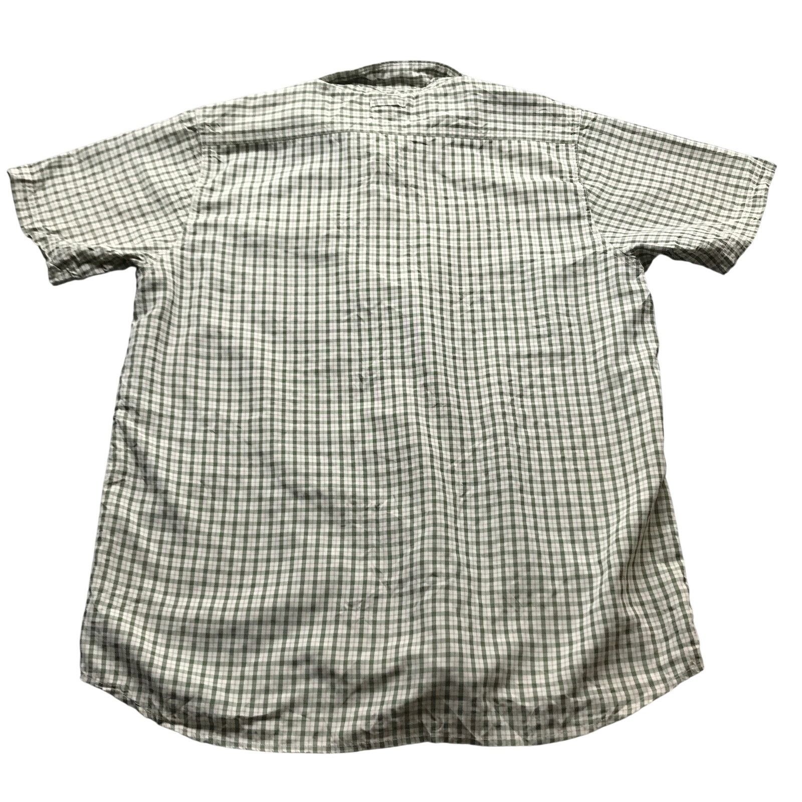 The North Face The North Face Mesh Crimmel Hiking Shirt Mens XL Plaid Green Size US XL / EU 56 / 4 - 2 Thumbnail