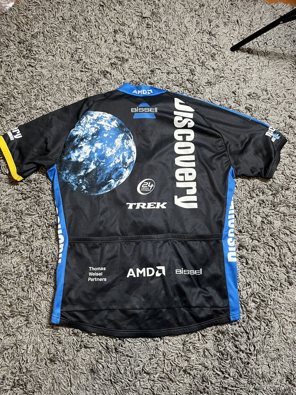 Nike × Vintage NIKE DISCOVERY VINTAGE 00s AMDA POLYESTER VELO JERSEY SHIRT Size US XXL / EU 58 / 5 - 4 Thumbnail
