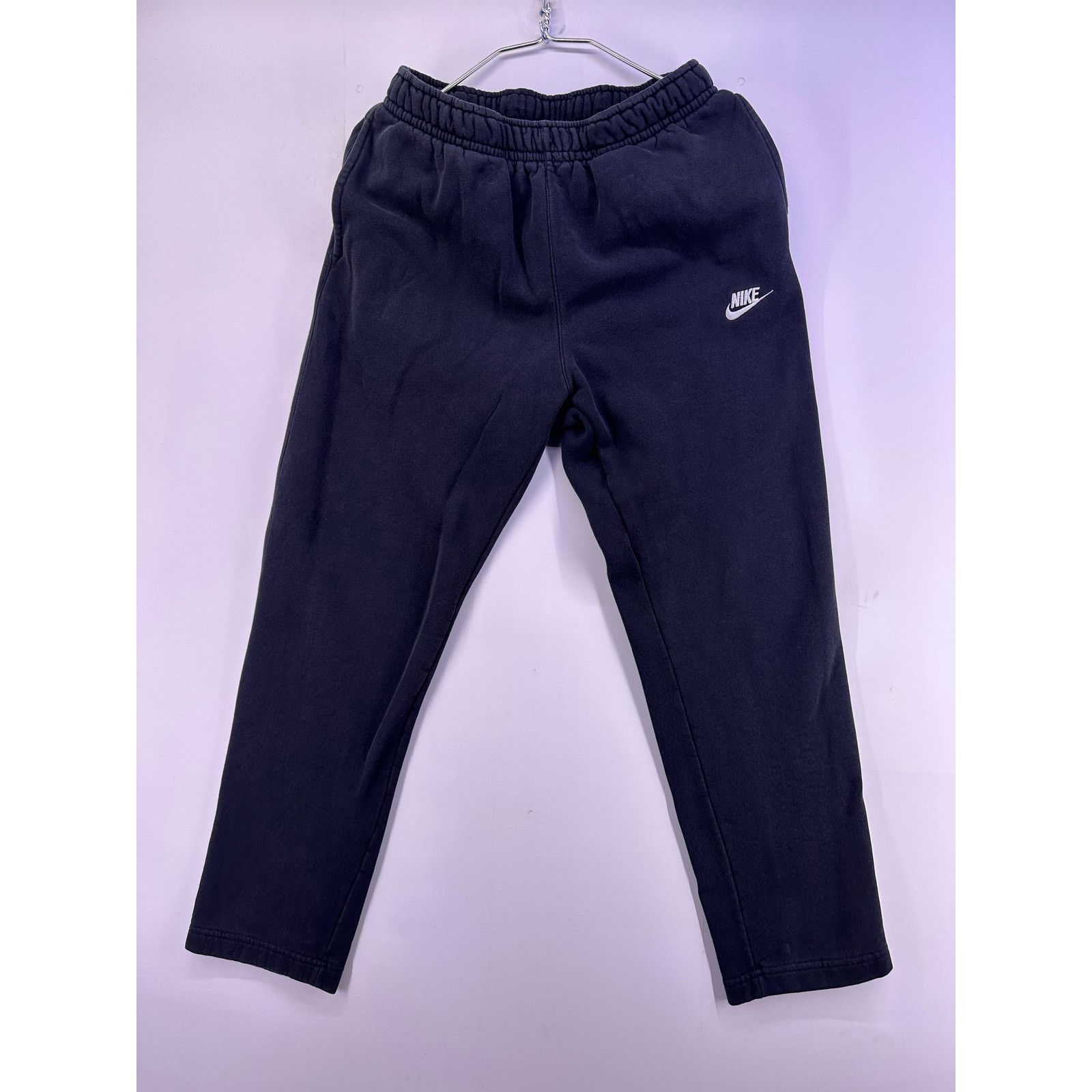 Nike Nike Sweatpants Black Joggers Cotton Athletic Size Large Size US 27 - 2 Thumbnail