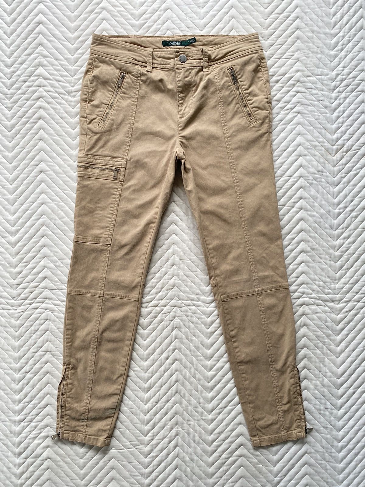 Ralph Lauren Polo Ralph Lauran Multi Zipper Skinny Pant Size US 31 - 1 Thumbnail