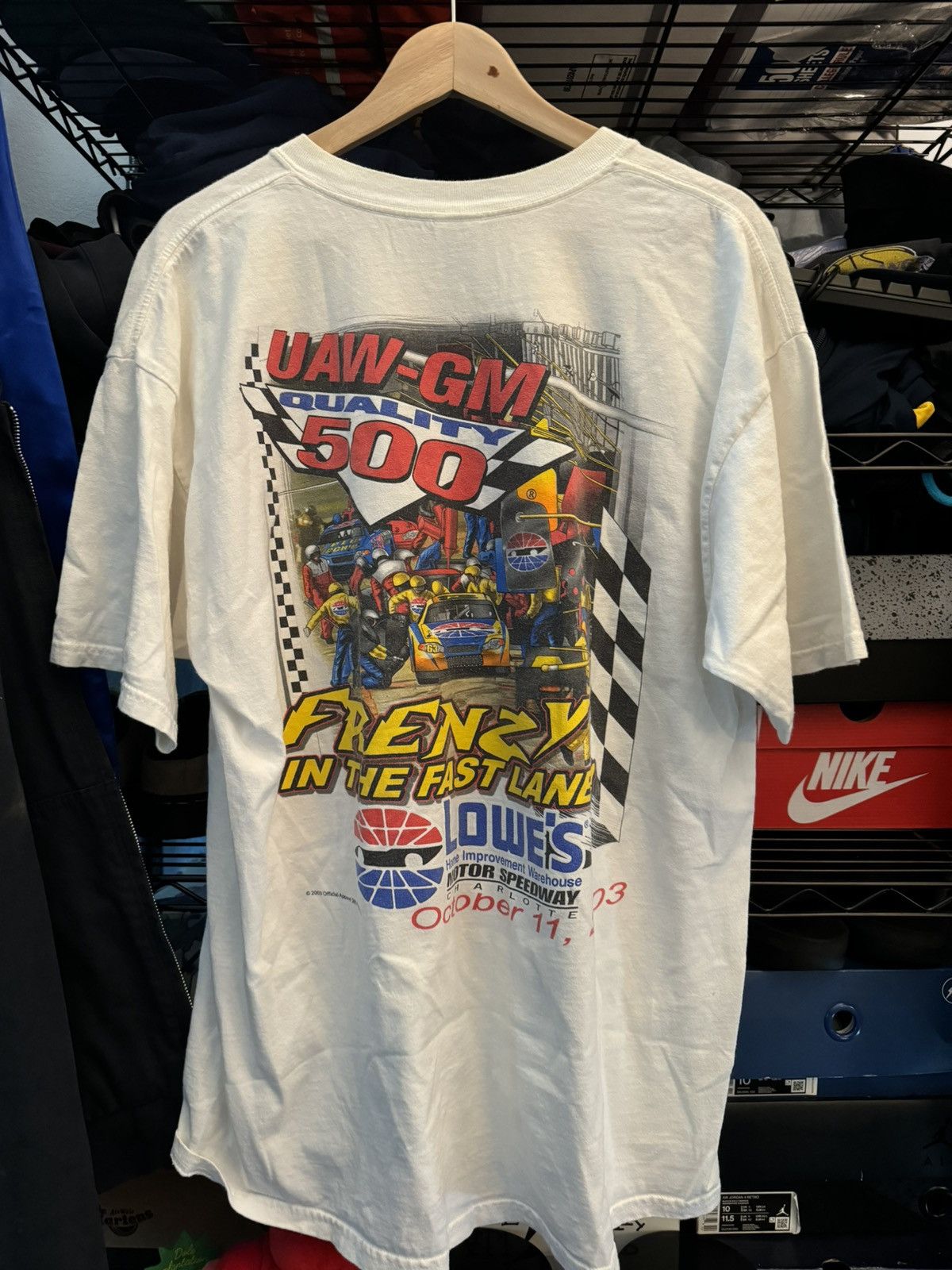NASCAR × Vintage Vintage Nascar Motor speedway tee Size US XL / EU 56 / 4 - 5 Thumbnail