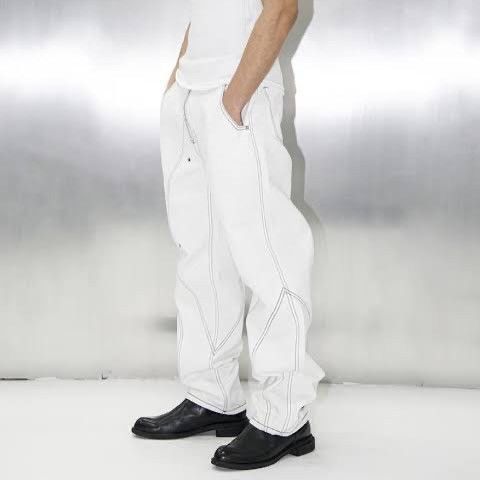 Japanese Brand 51PERCENT Tunnel Lining Trouser Denim Pants Size US 32 / EU 48 - 10 Thumbnail