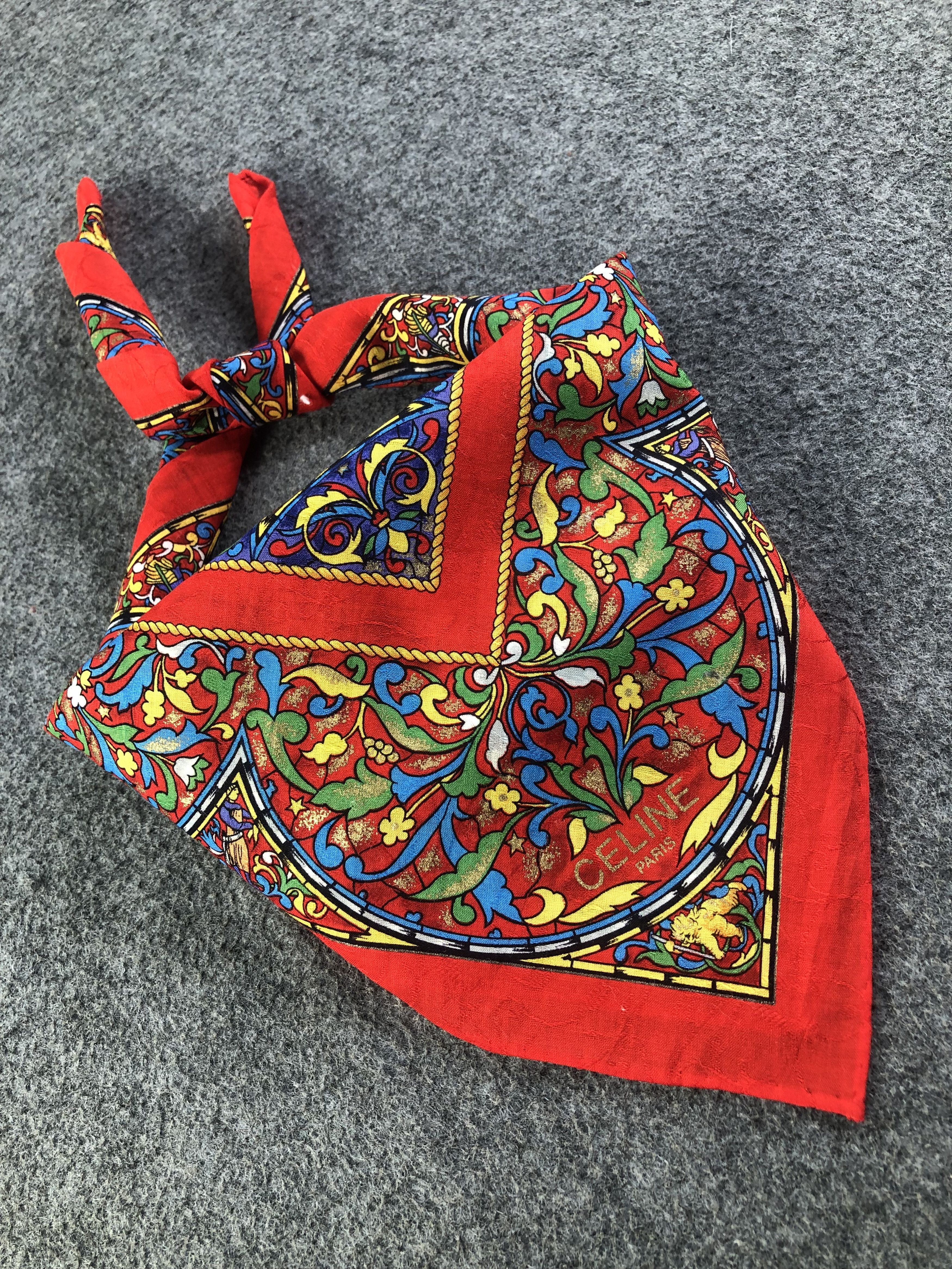 Celine Celine Handkerchief / Bandana / Neckerchief Size ONE SIZE - 1 Thumbnail