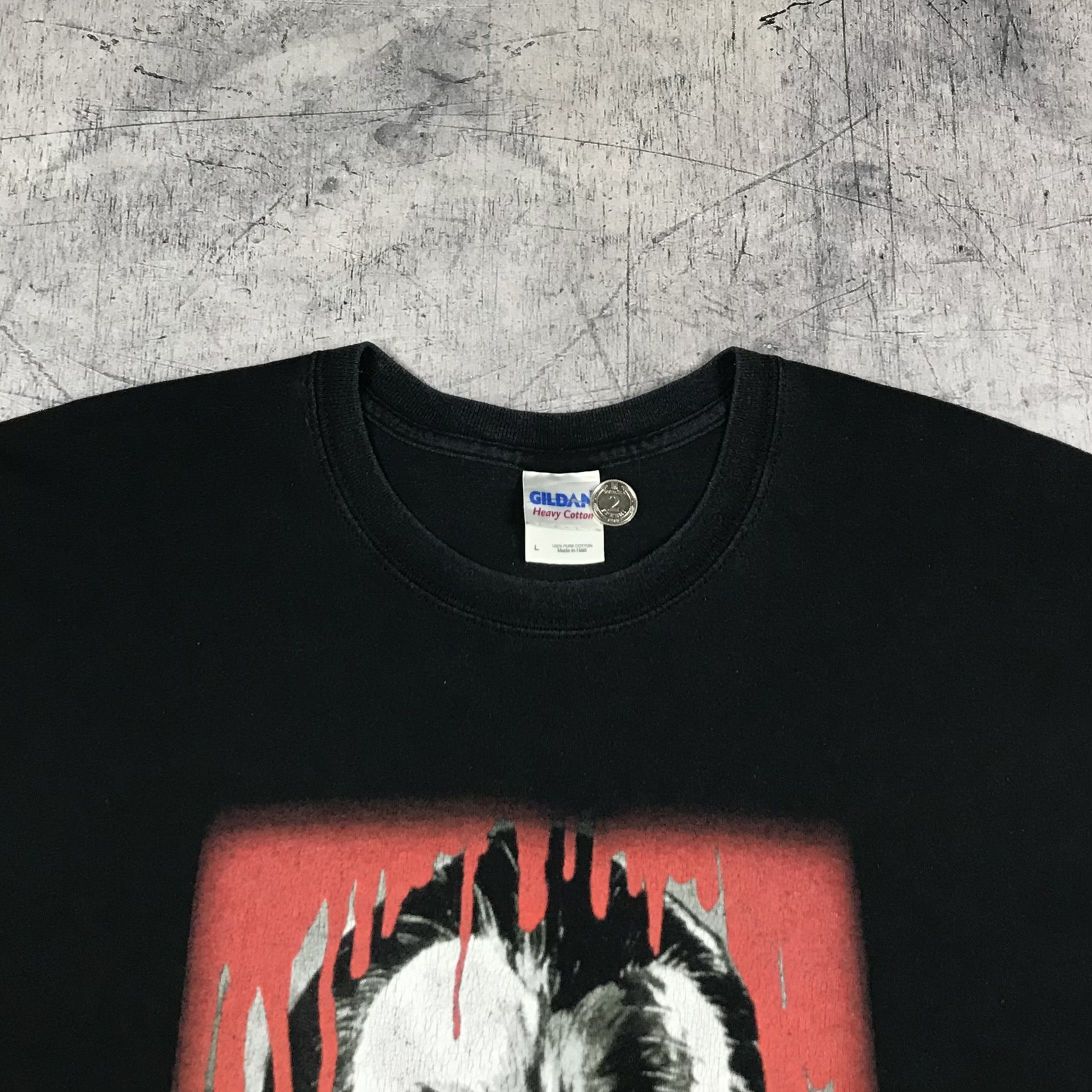 Expert Horror 2005 Taste The Blood of Dracula Hammer Vampire Tee Size US L / EU 52-54 / 3 - 9 Thumbnail