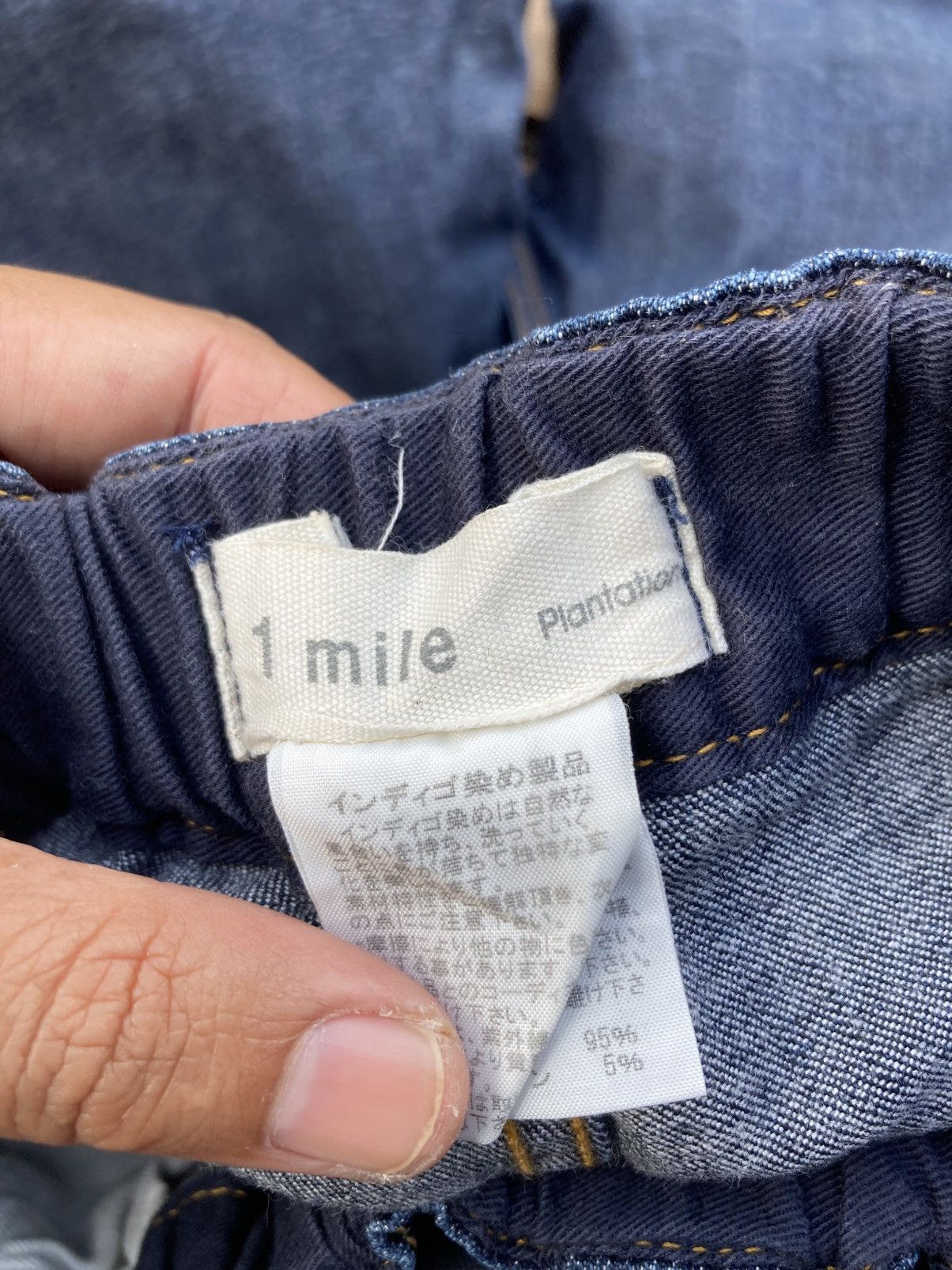 Designer × Issey Miyake 1 Mile Plantation Issey Miyake Balloon Chef Ankle Blue Pants Size US 32 / EU 48 - 4 Thumbnail