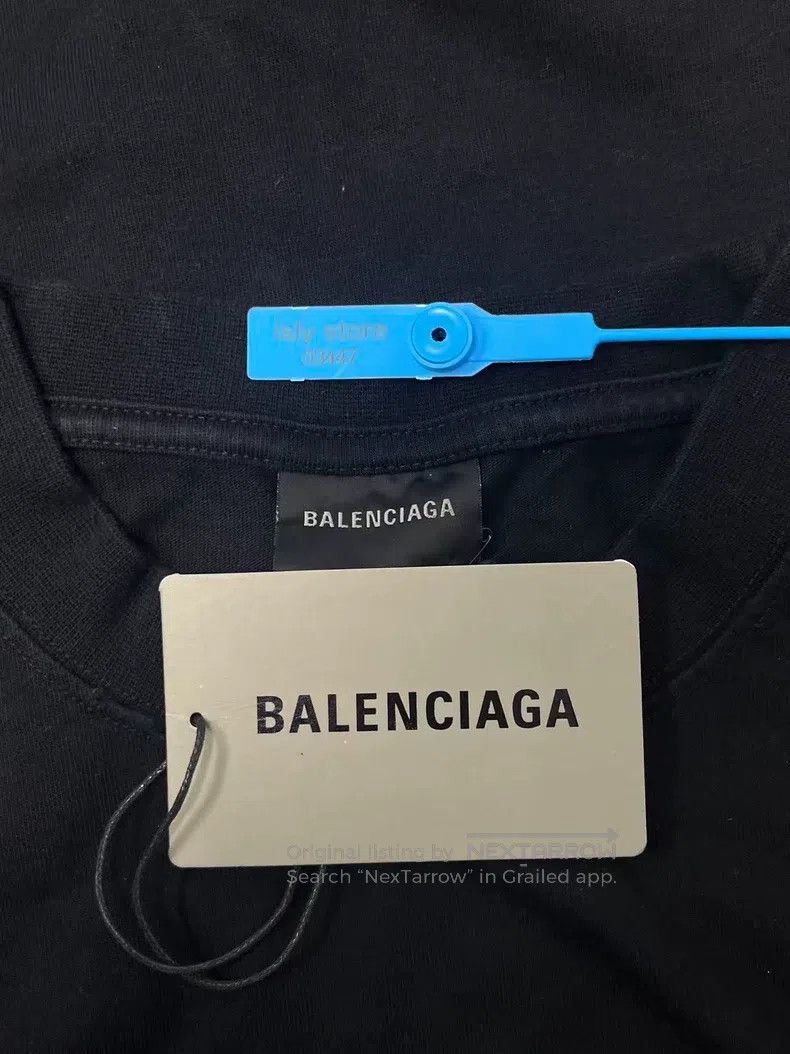 Balenciaga Balenciaga Letter Print Crew Neck Short Sleeve T-Shirt Size US S / EU 44-46 / 1 - 7 Thumbnail