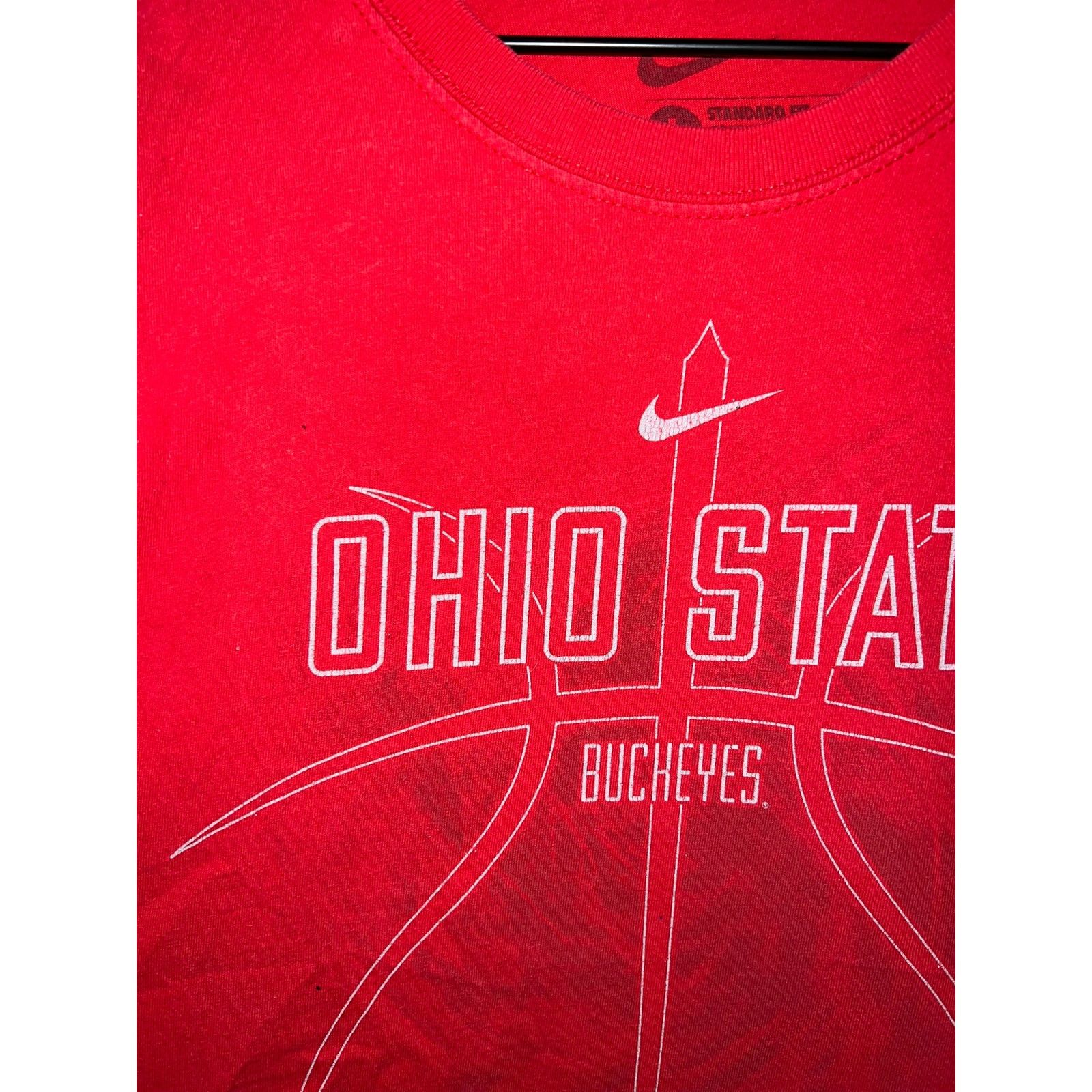 Nike Nike Ohio State Buckeyes Basketball Shirt Sport College Tee Size US M / EU 48-50 / 2 - 3 Thumbnail