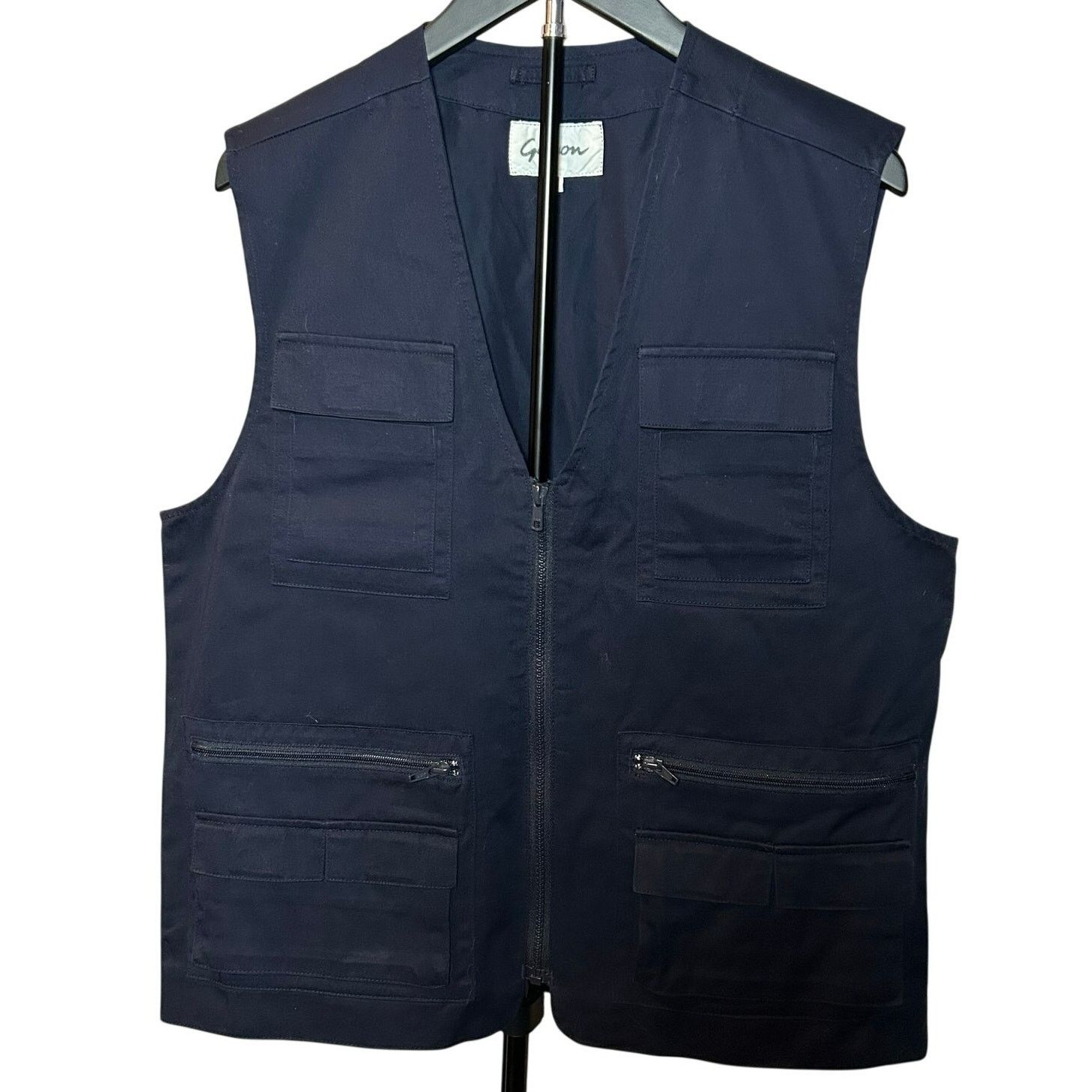 Vintage Vintage Gerzon Navy Technical Utility Multi-Pocket Vest Size US S / EU 44-46 / 1 - 1 Thumbnail