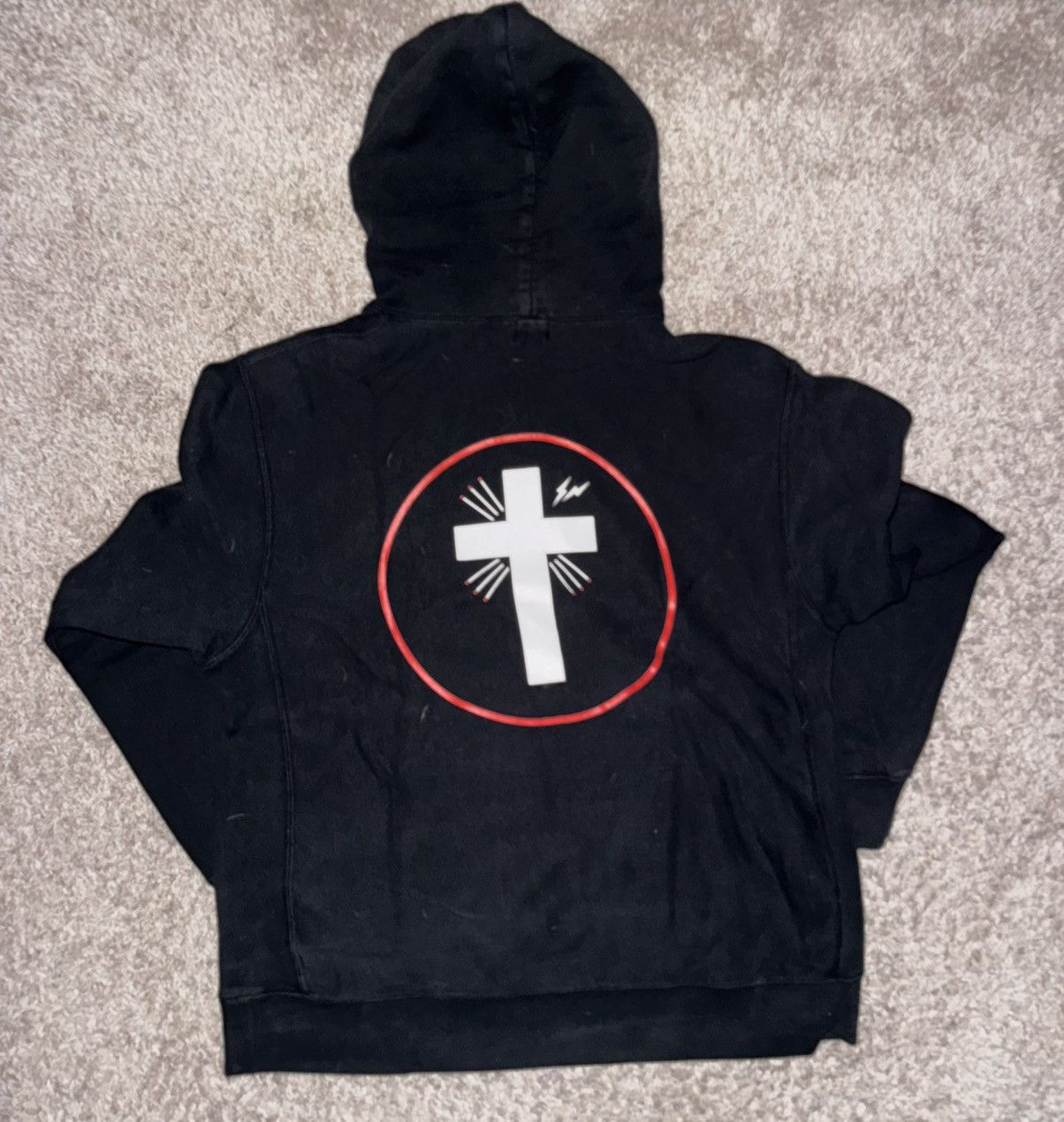 Other A Bathing Ape x Hiroshi Fujiwara Fragment Pullover Hoodie Size US L / EU 52-54 / 3 - 2 Thumbnail