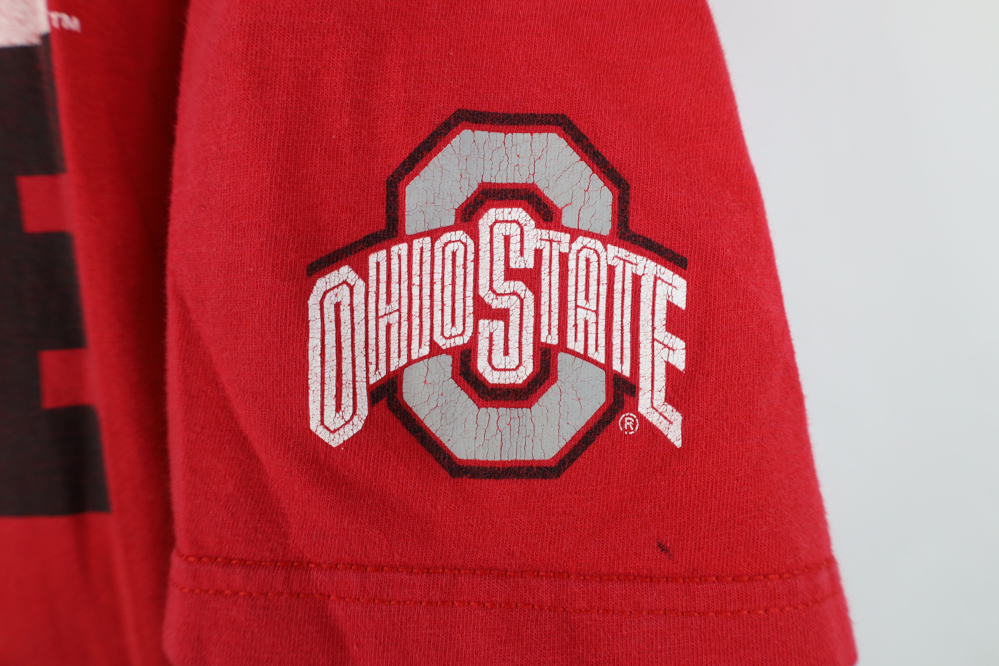 Nike Vintage Y2K Nike Center Swoosh Ohio State University T-Shirt Size US XXL / EU 58 / 5 - 4 Thumbnail