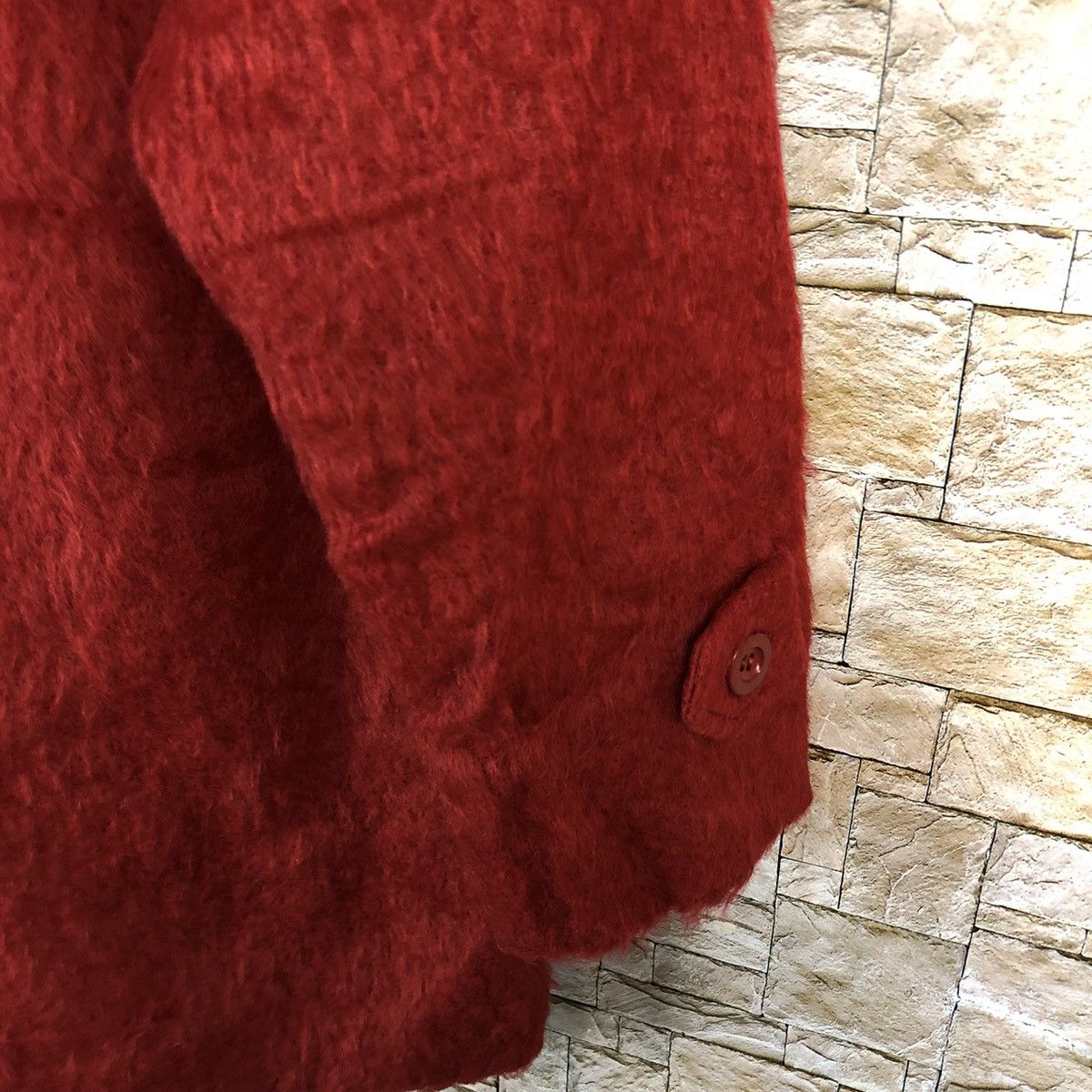 Blaze × Japanese Brand Sport Vibe vintage mohair Red Blazzer #A298 Size M / US 6-8 / IT 42-44 - 16 Thumbnail