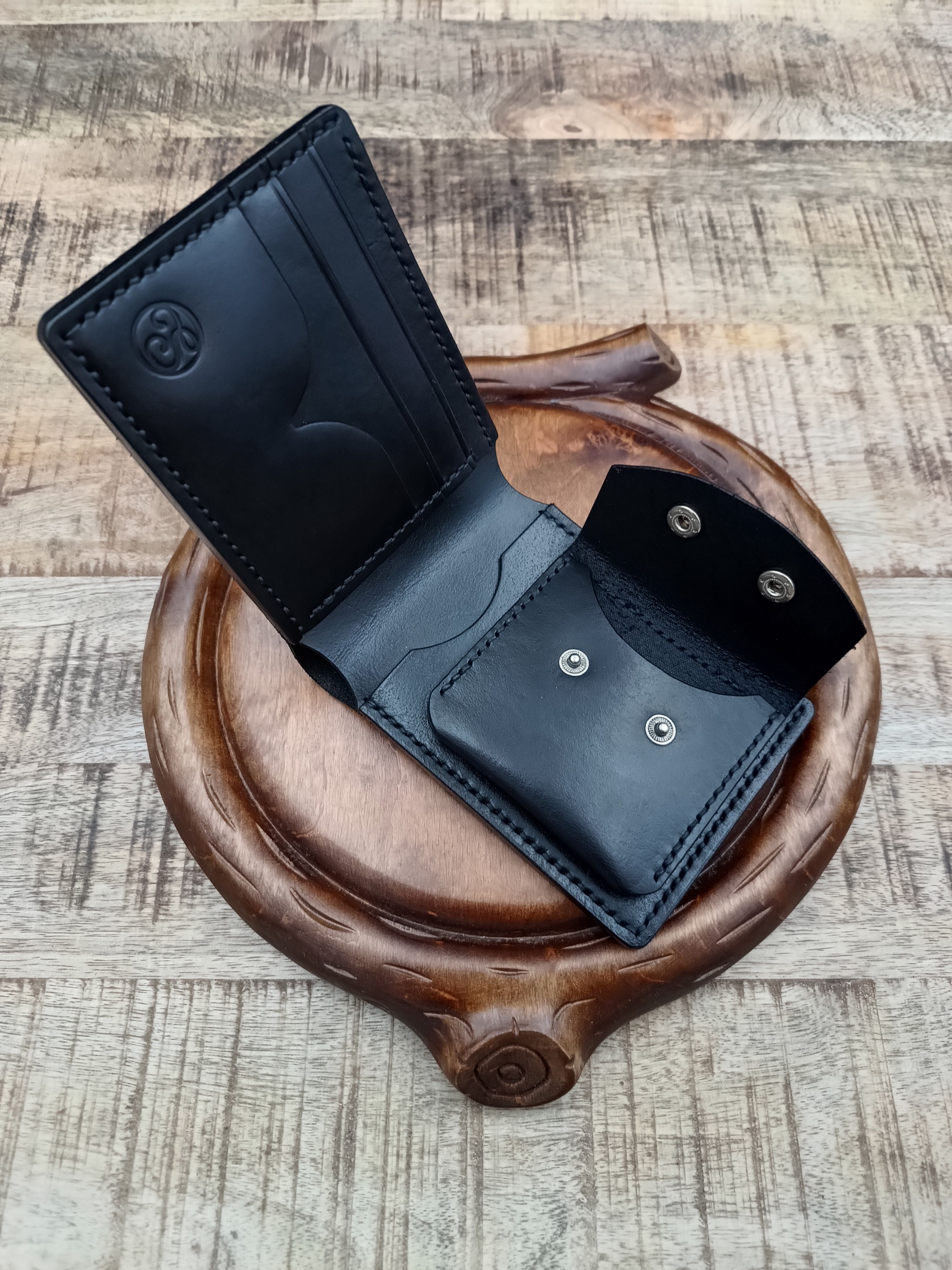 Other Handmade top grain leather wallet cardholder Size ONE SIZE - 5 Thumbnail