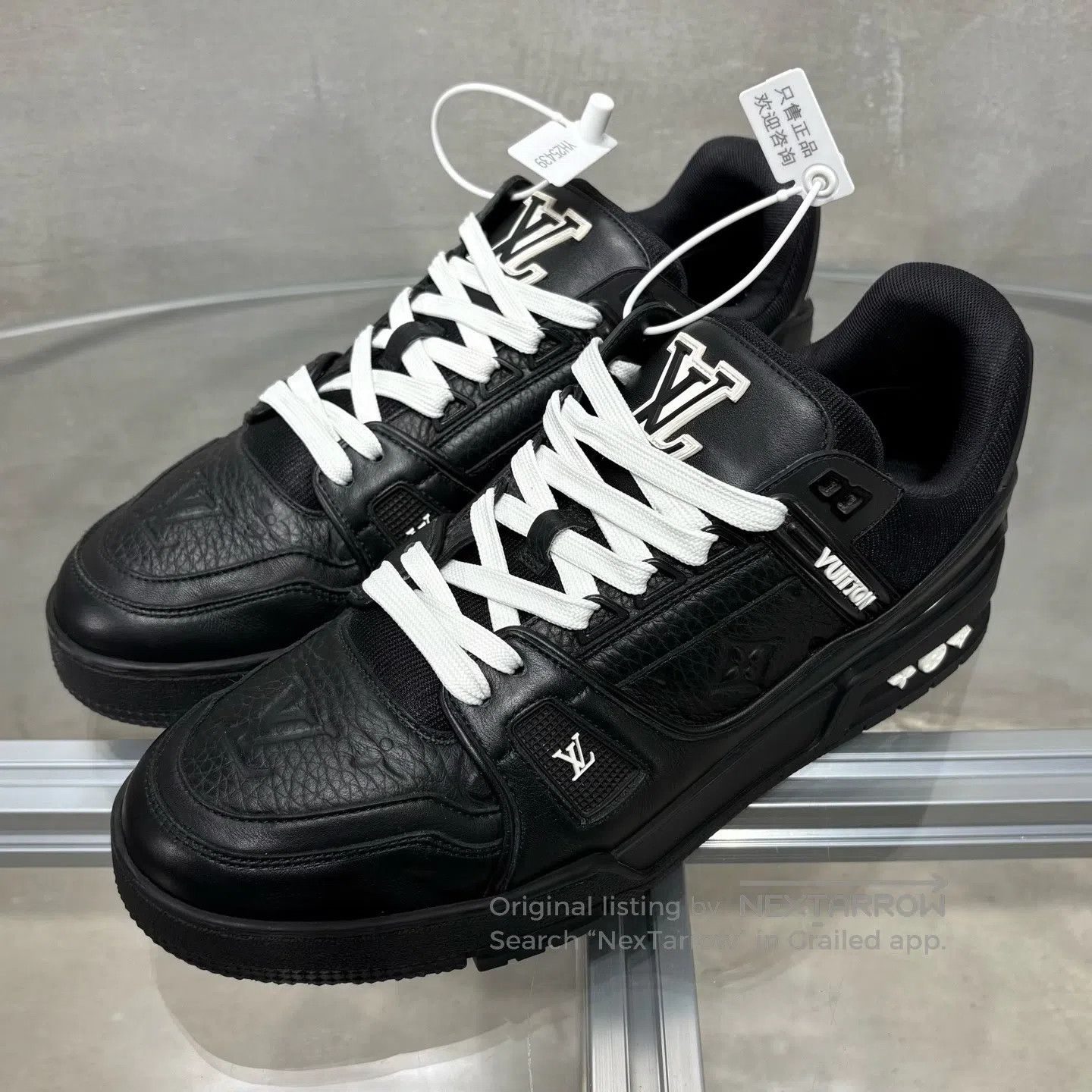 Louis Vuitton Louis Vuitton Trainer Black Art Gallery shoes Size US 8.5 / EU 41-42 - 1 Thumbnail
