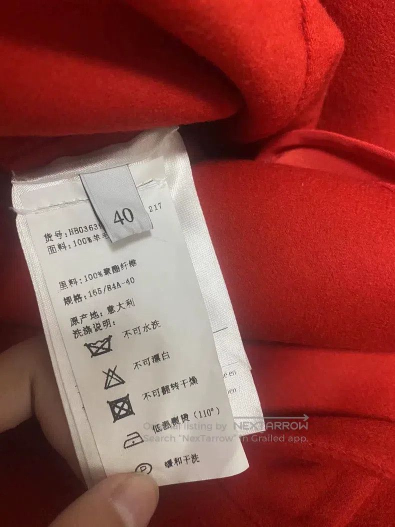 Valentino Valentino Wool coat Size S / US 4 / IT 40 - 3 Thumbnail