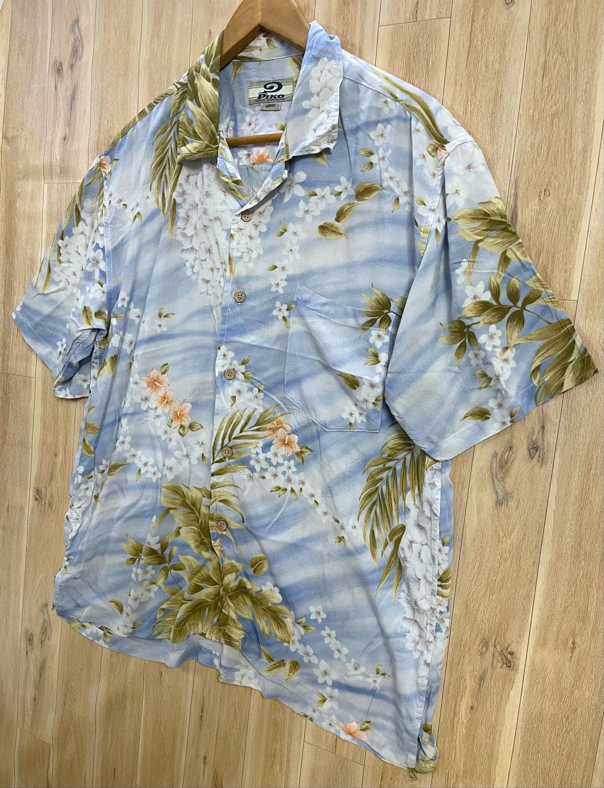 Sun Surf × Vintage Vintage Hawaii Shirt Rayon L Rockabilly by Piko Surf Beach Size US L / EU 52-54 / 3 - 3 Thumbnail