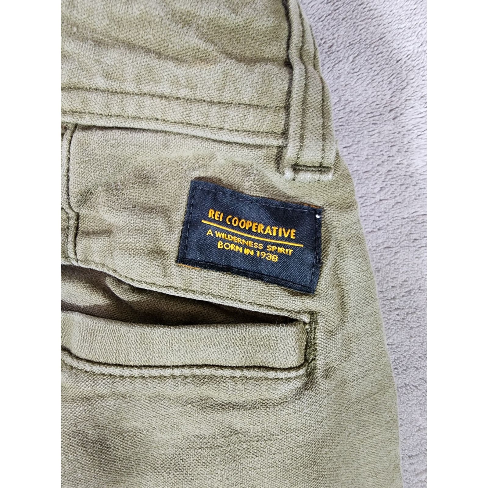 Rei REI Co-op Men's 36x32 Beige Pants Size US 36 / EU 52 - 4 Thumbnail